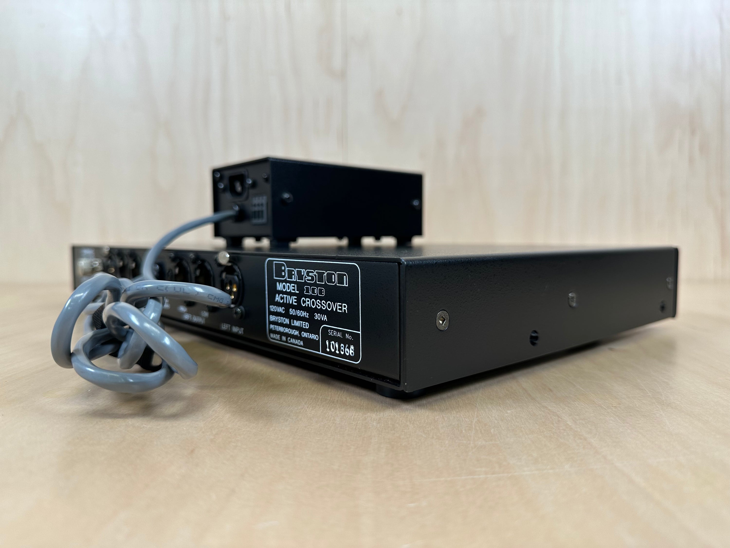 Bryston 10B Sub Crossover with BP-PSR External PS and XLR Jacks
