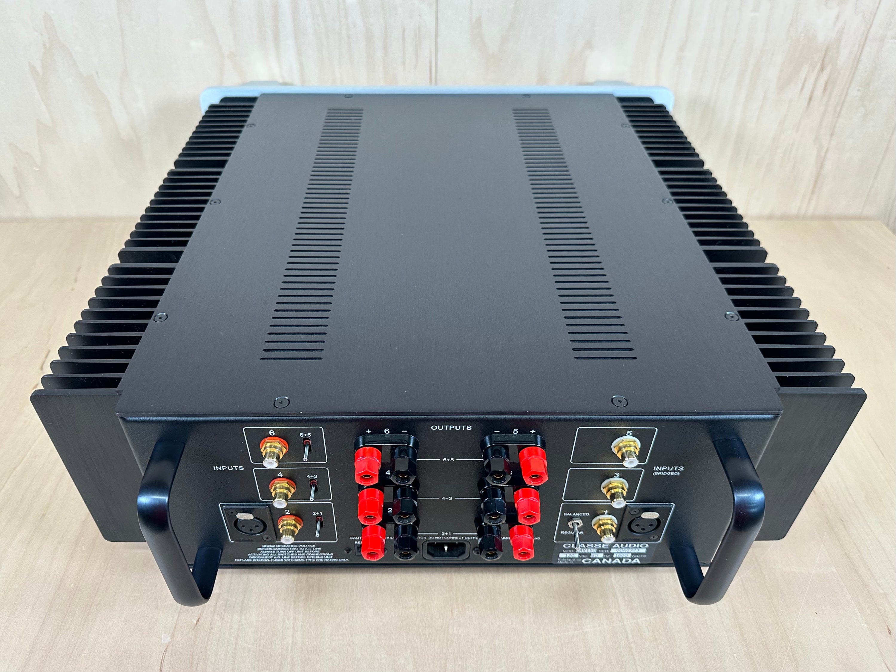 Classé Audio CAV 150 Six Channel Amplifier Fully Recapped/Serviced