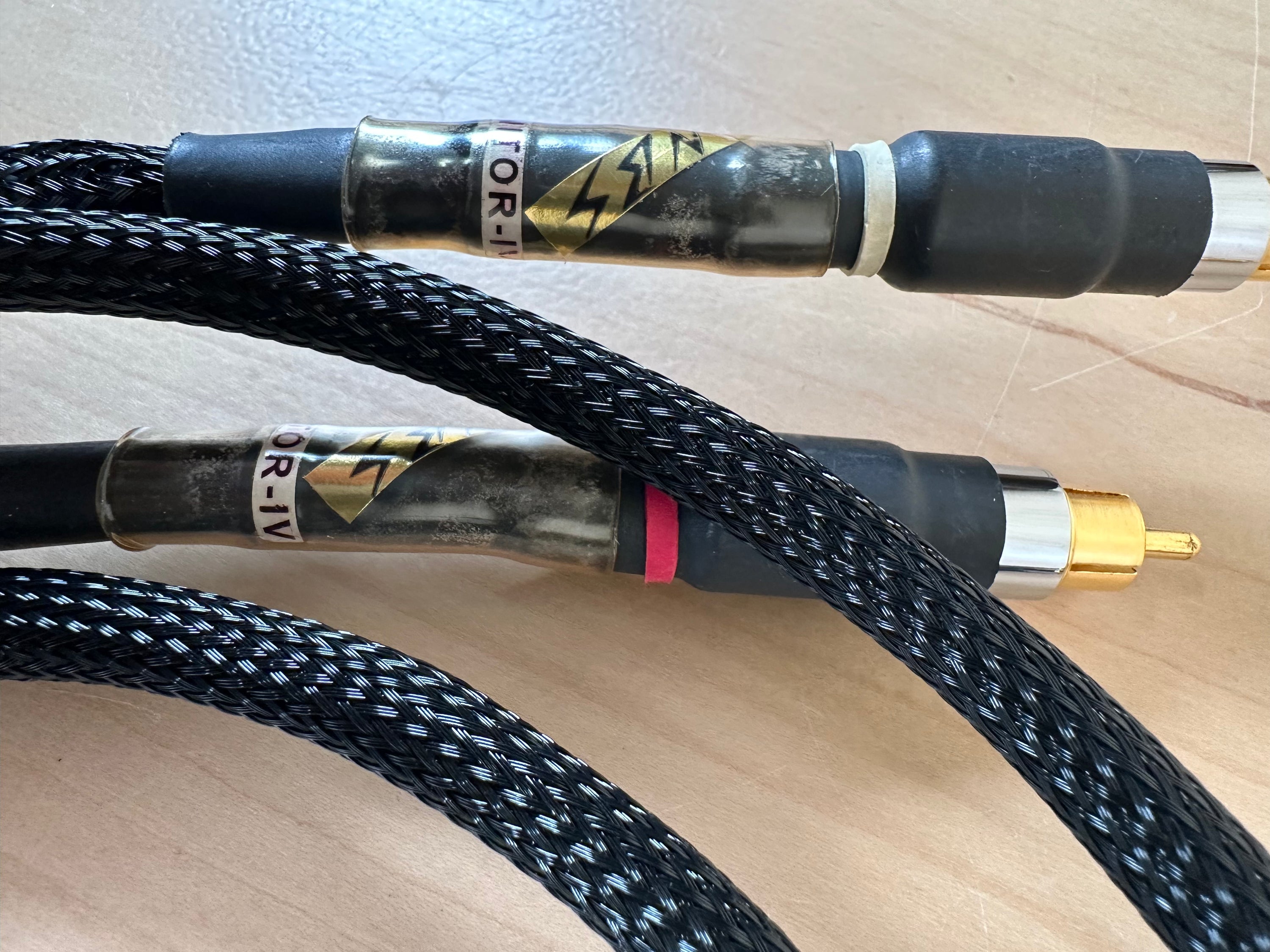 NBS Monitor IV RCA Interconnects 4'