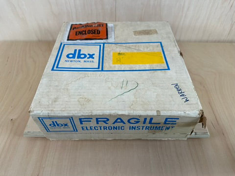 DBX 155 4 Channel Tape Noise Reduction System For Parts  			