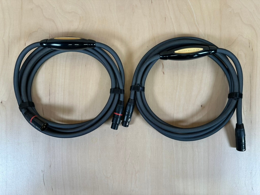 Transparent Audio MusicLink Ultra MM2 XLR Interconnect 3 Meters