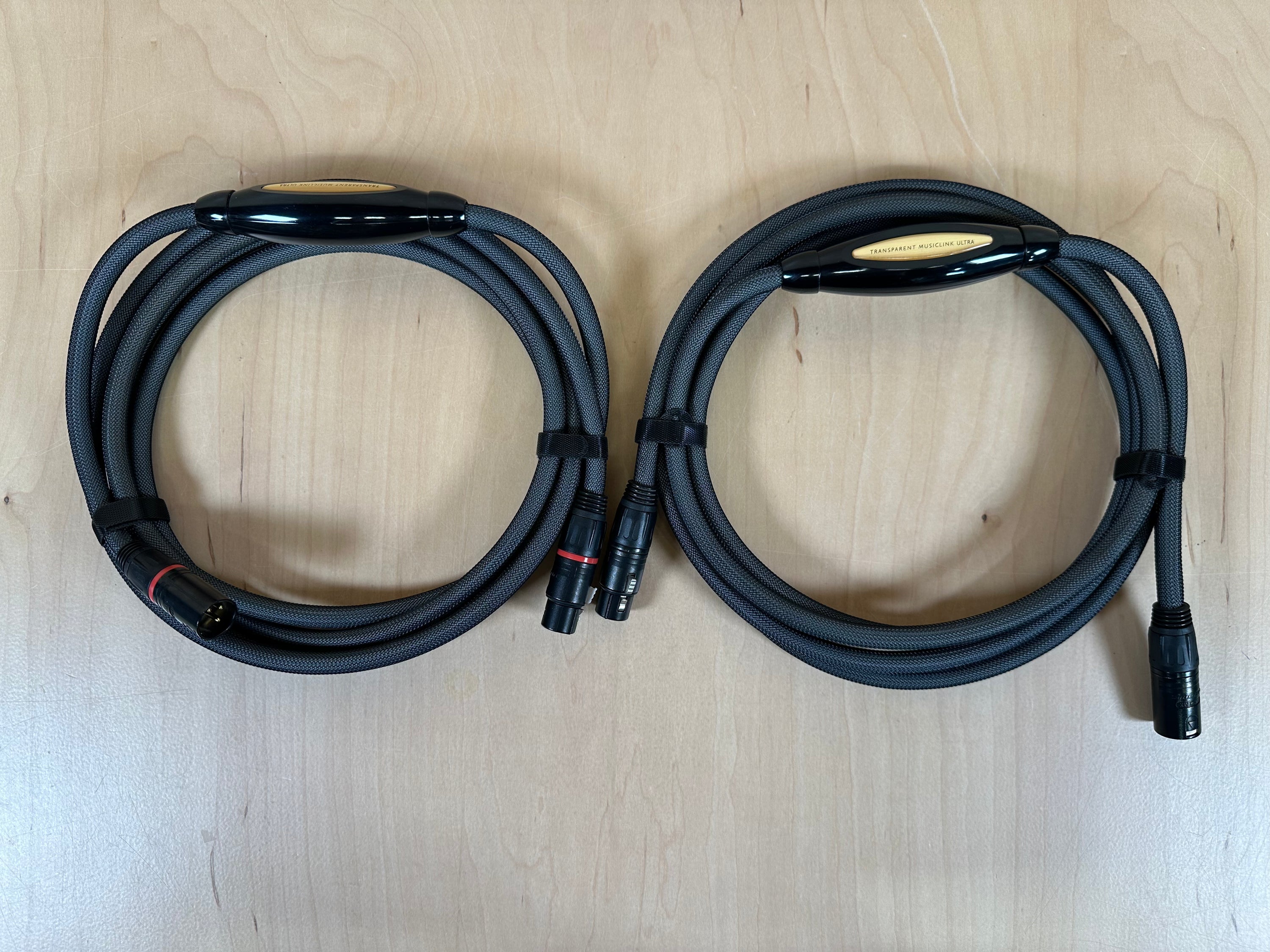 Transparent Audio MusicLink Ultra MM2 XLR Balanced Cables 3 Meters