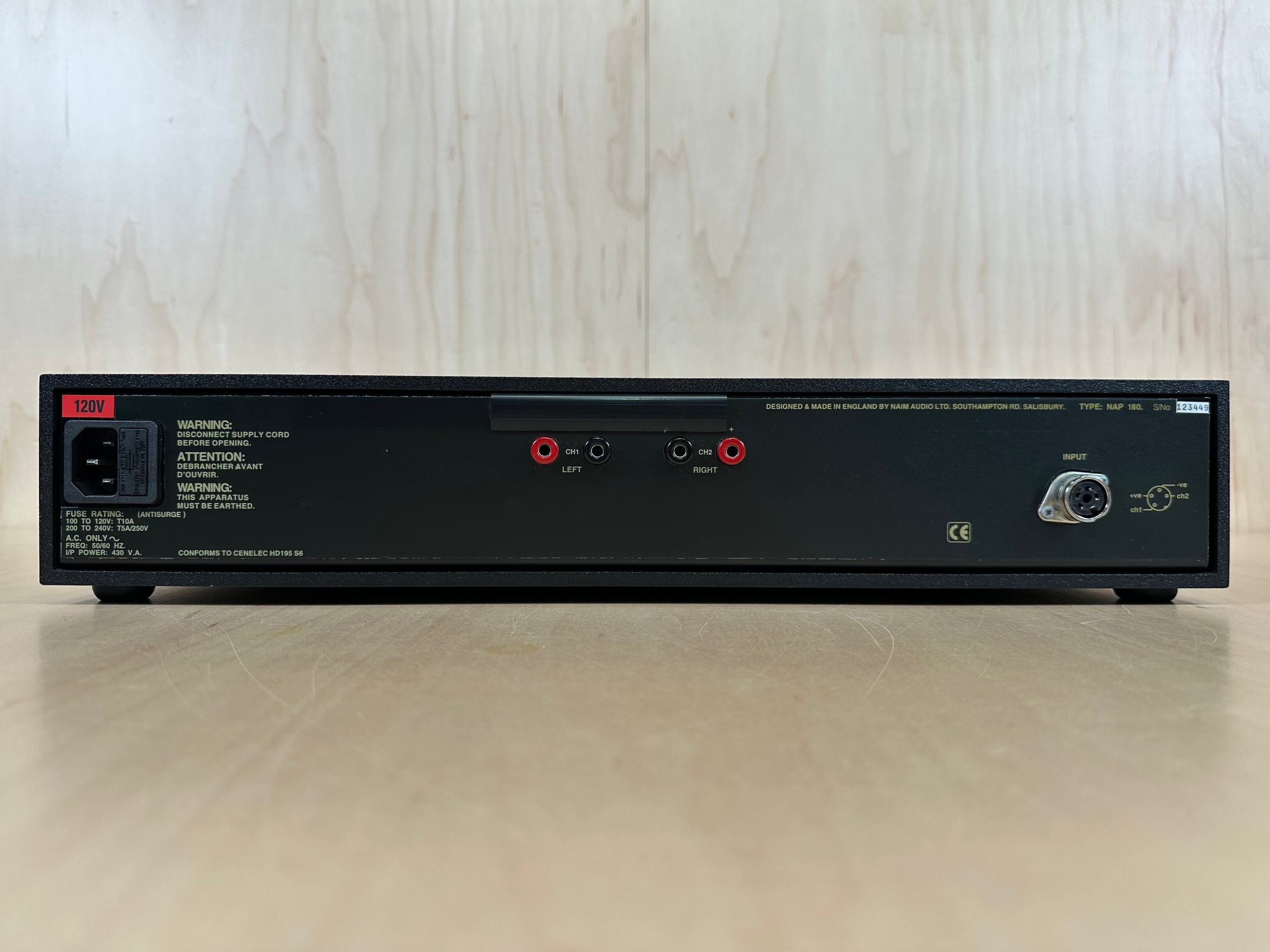 Naim Olive NAP180 Stereo Amplifier