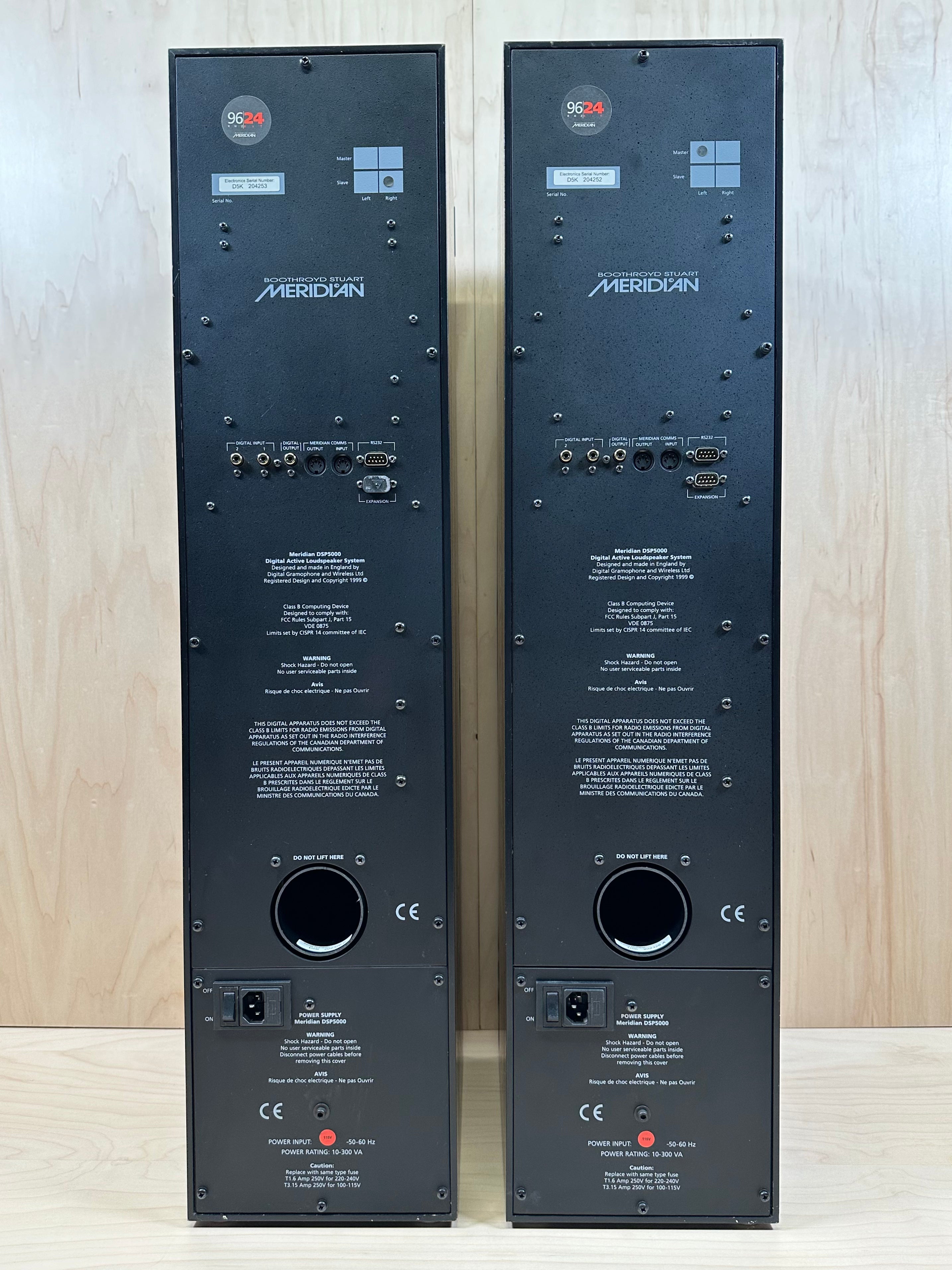 Meridian DSP 5000 Active Speakers