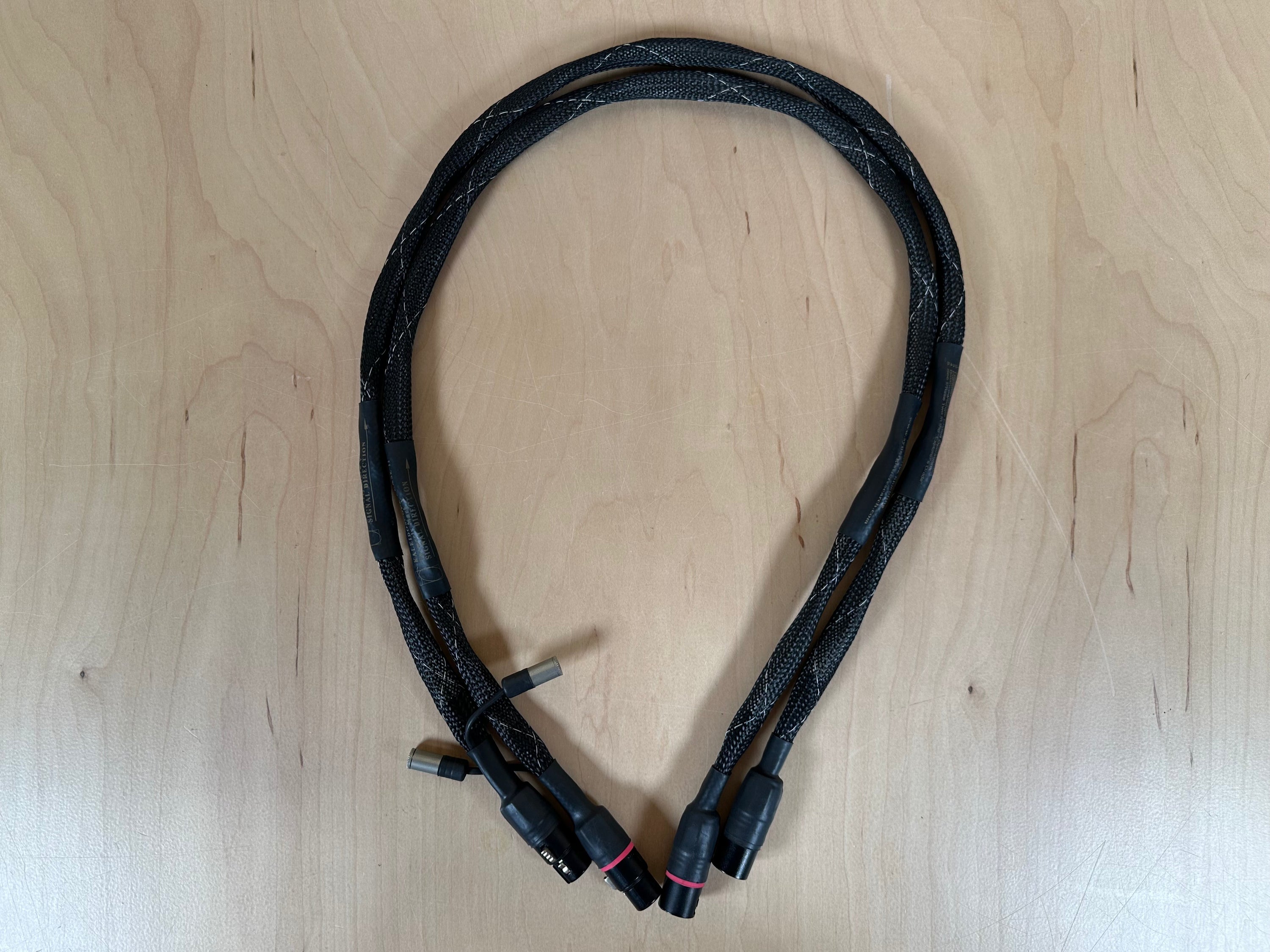 Synergistic Research Kaleidoscope Phase II 1 Meter XLR Interconnects w/Active Shielding PS