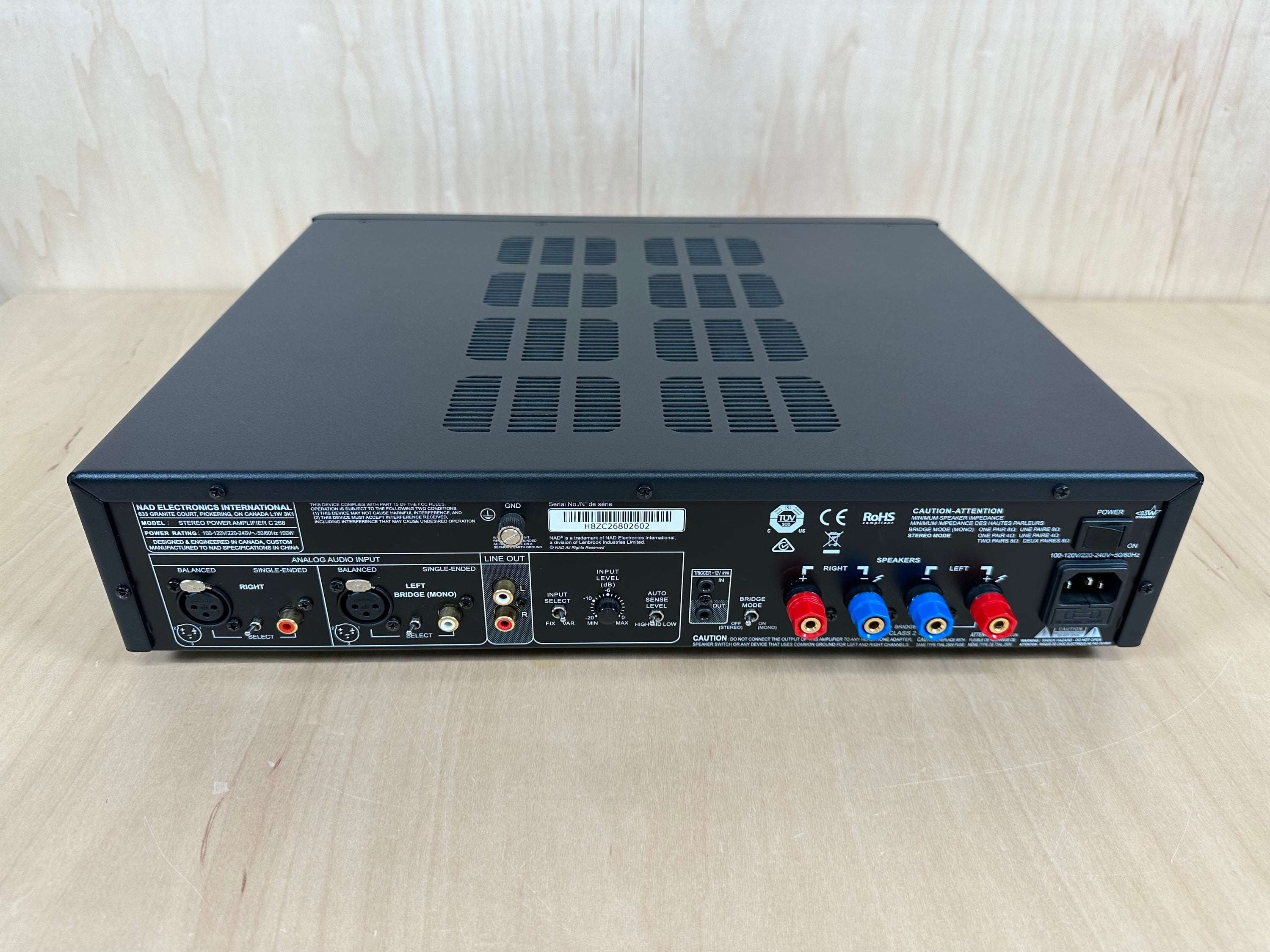 NAD C268 Stereo Amplifier