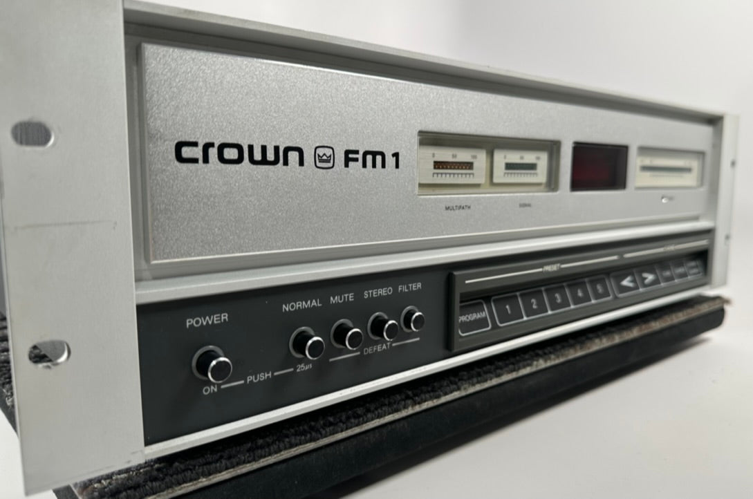 Crown FM1 Vintage Stereo FM Tuner