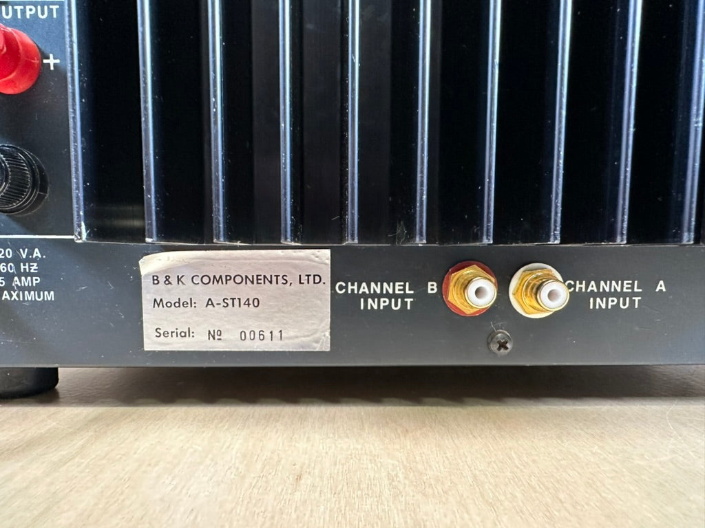 B&K Components ST-140 Stereo Power Amplifier