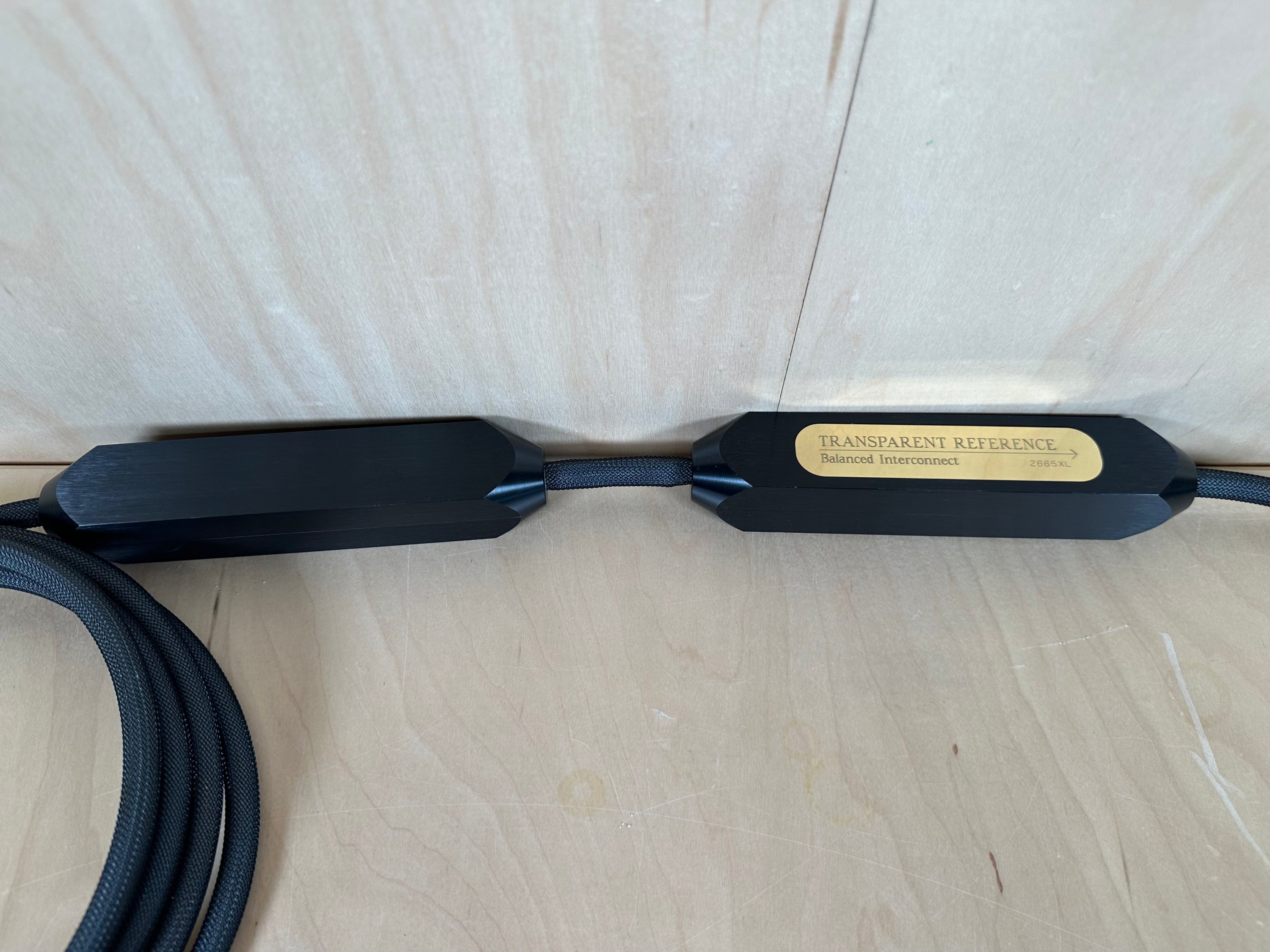 Transparent Audio Reference XL Balanced (XLR) 3 meter Interconnects