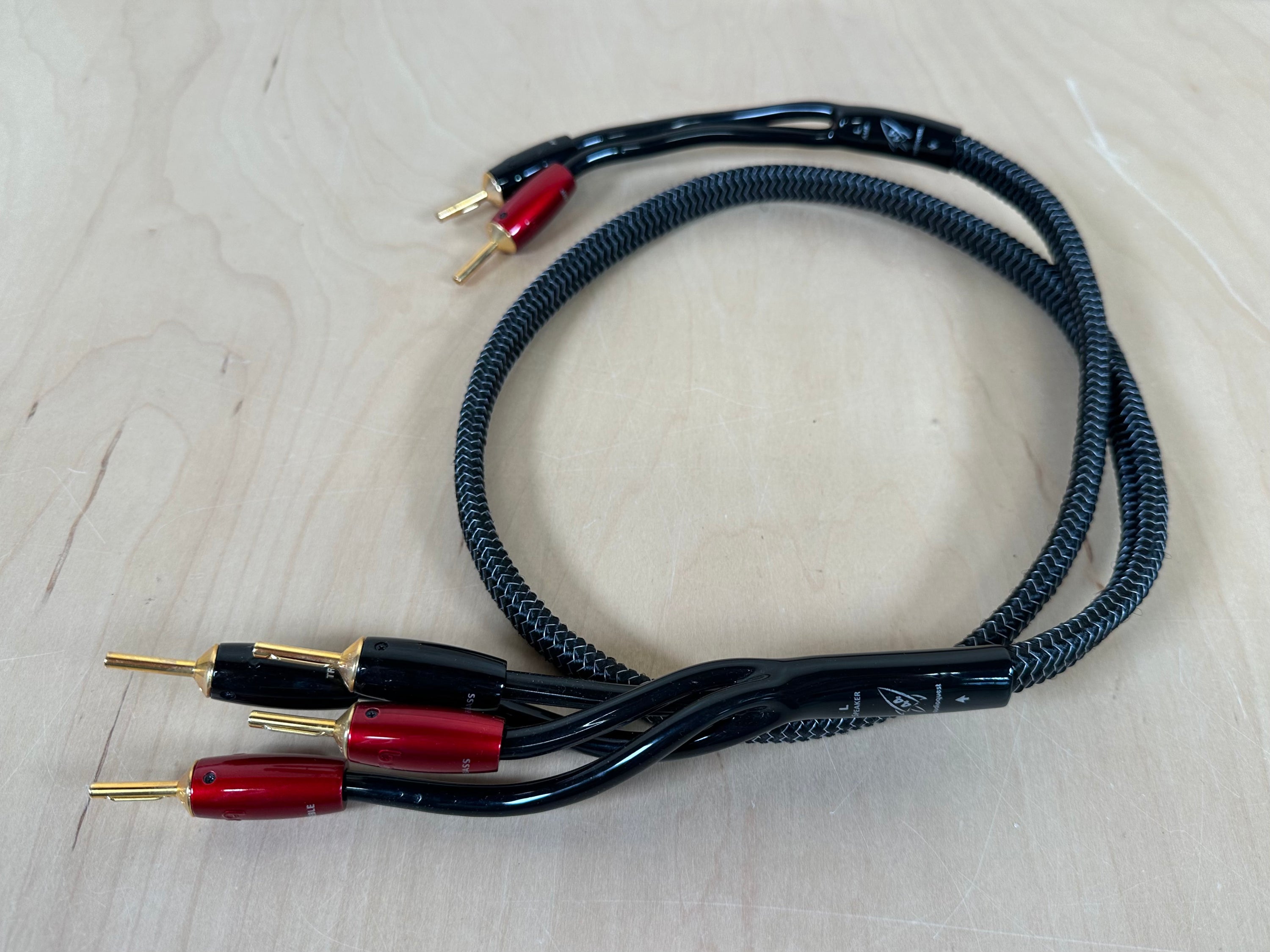 AudioQuest Rocket 44 Bi-Wire 4' Speaker Cable