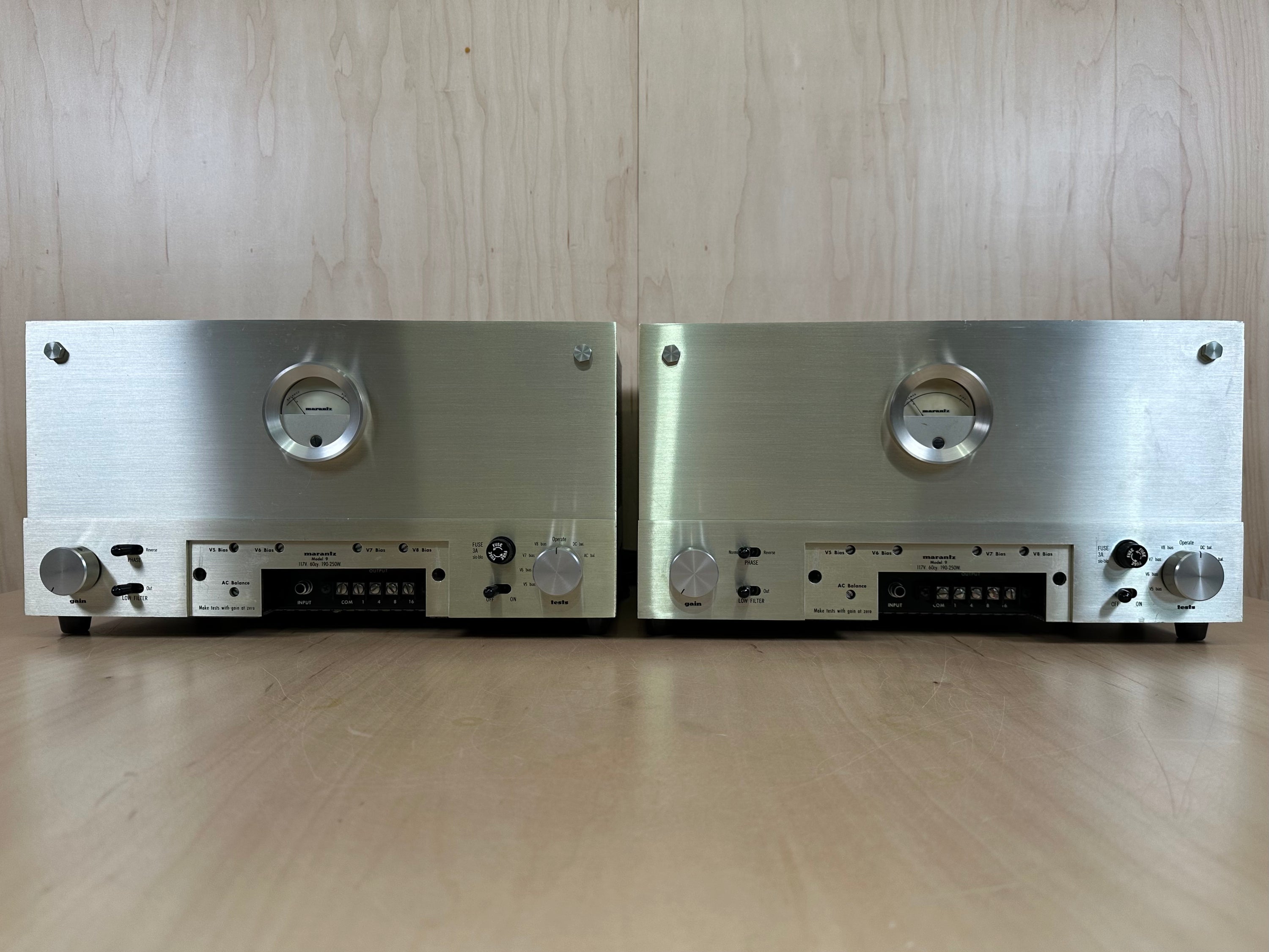 Marantz Model 9 Monoblock Amps Fully Restored