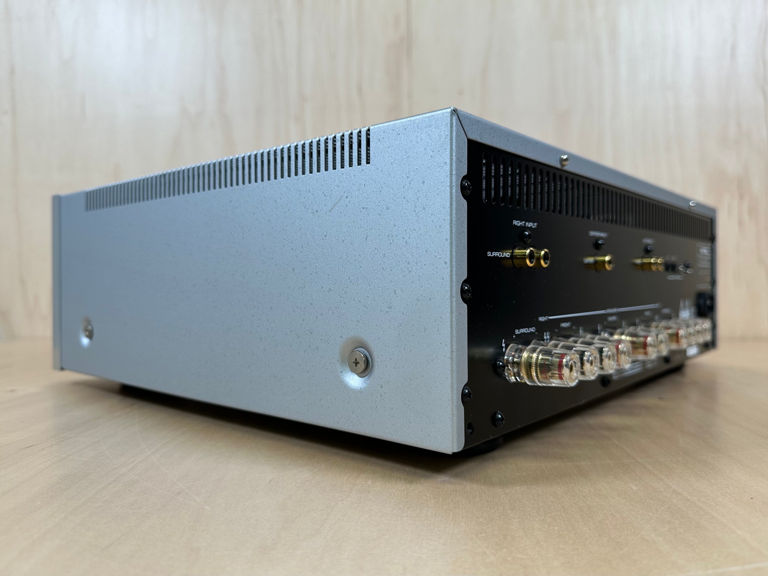 Rotel RMB 1575 Five Channel Amplifier in Silver w/Original Box