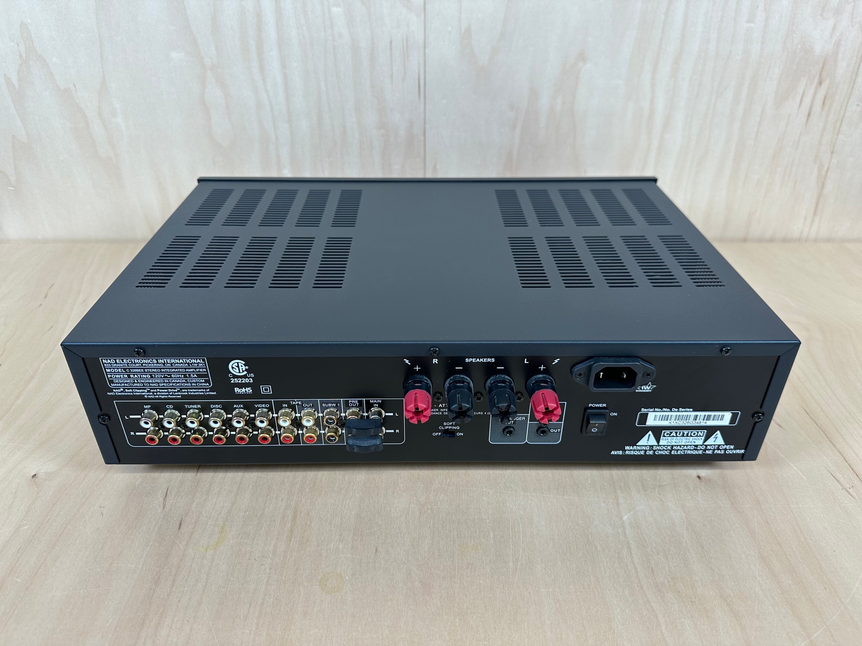 NAD C 326BEE Stereo Integrated Amplifier