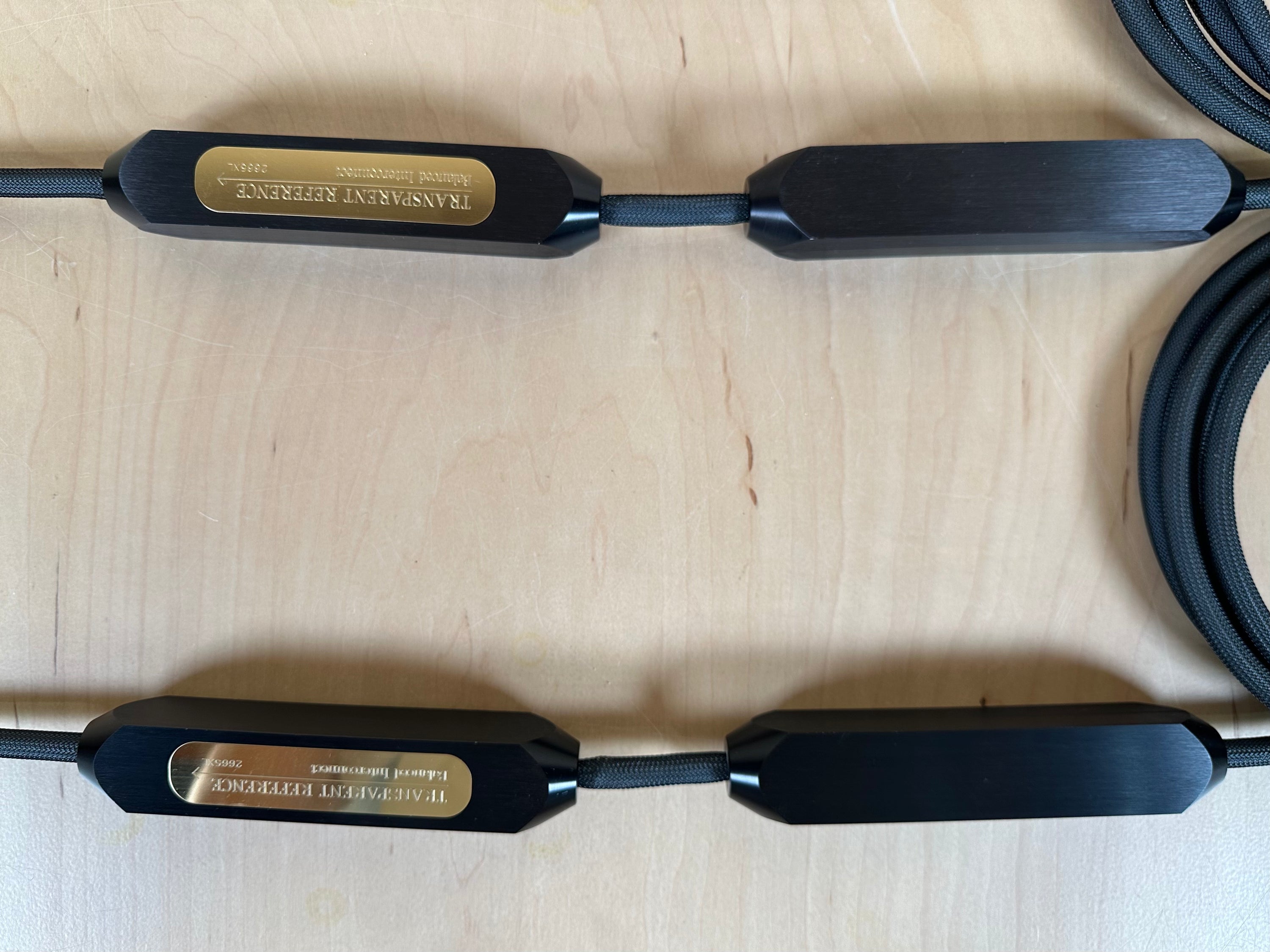Transparent Audio Reference XL Balanced (XLR) 3 meter Interconnects