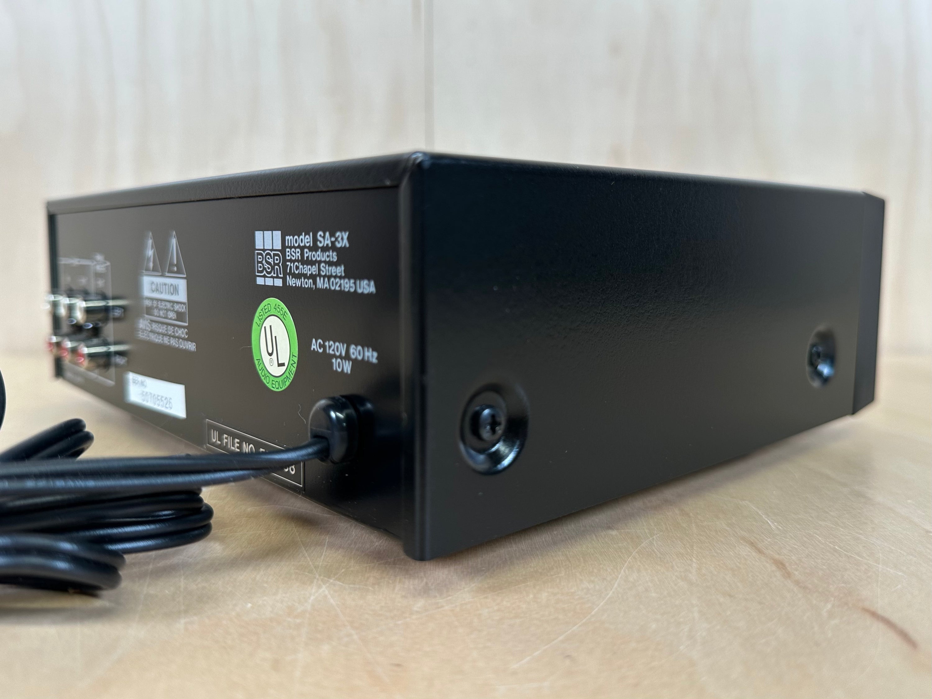 BSR SA-3X Real-Time Spectrum Analyzer w/original Box and Accessories