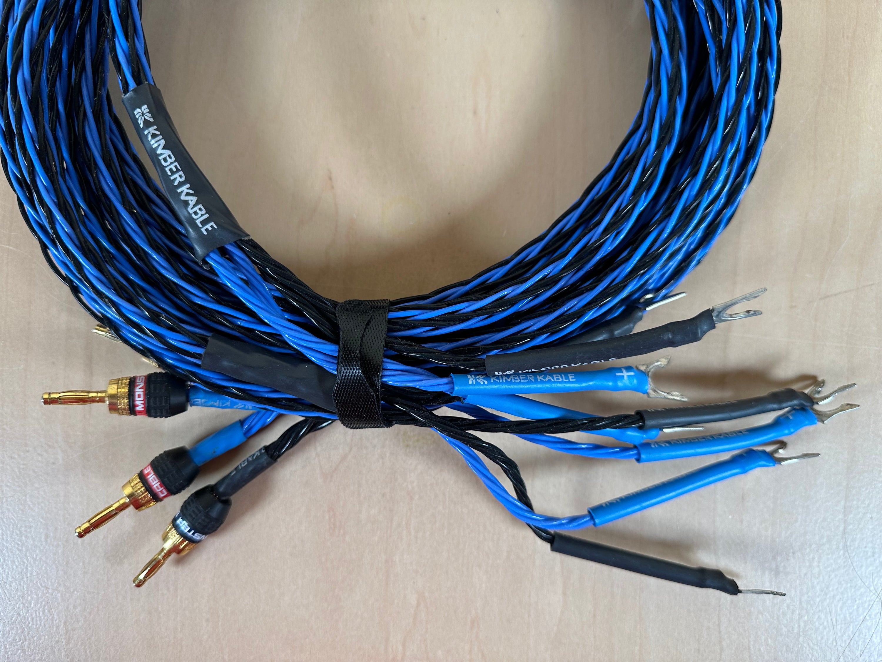 Kimber Kable 8TC BiWire Speaker Cables 8' (8'6")