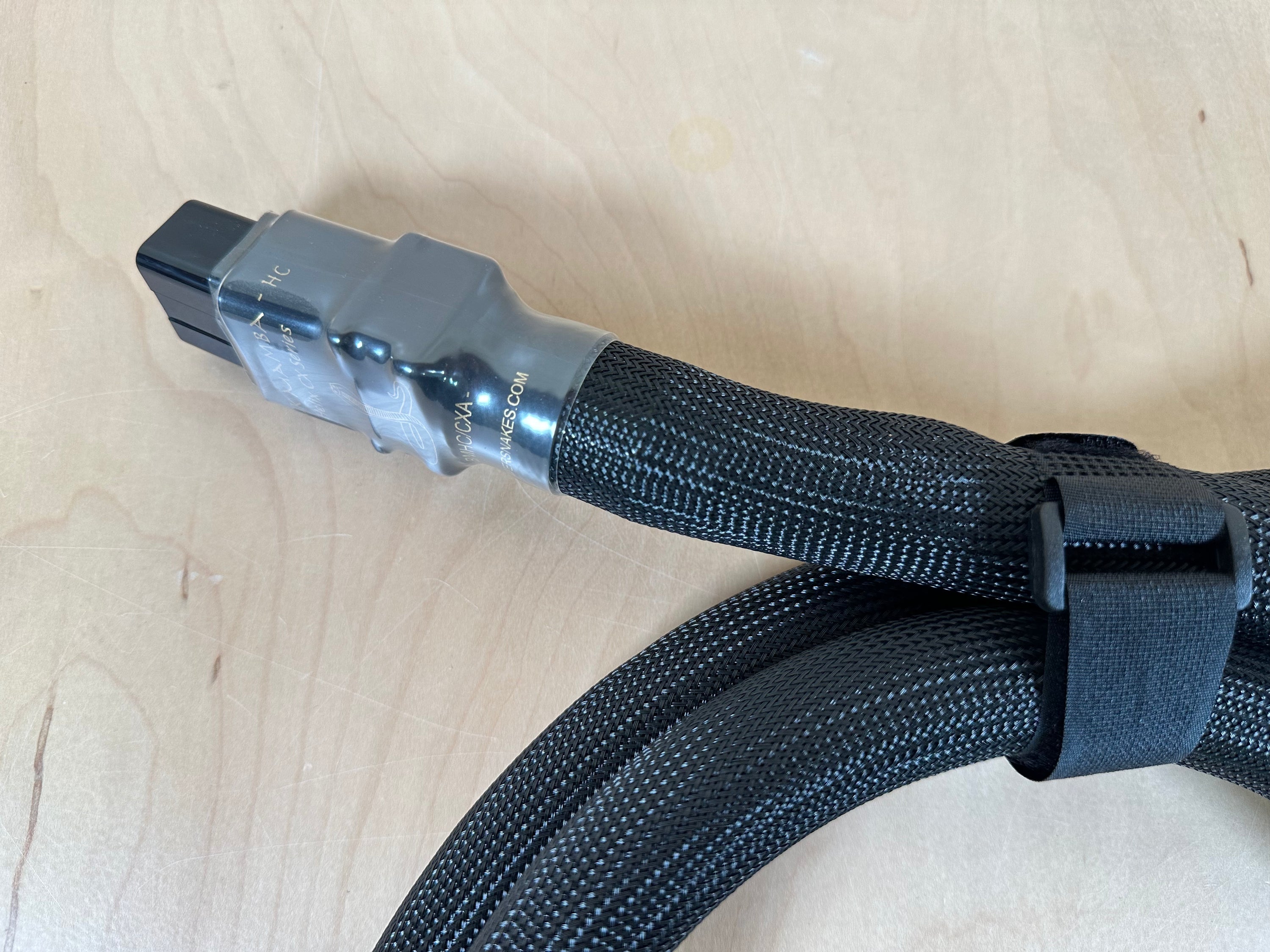 Shunyata Research Black Mamba HC Helix CX Series C19 AC Cord 1.75 Meters
