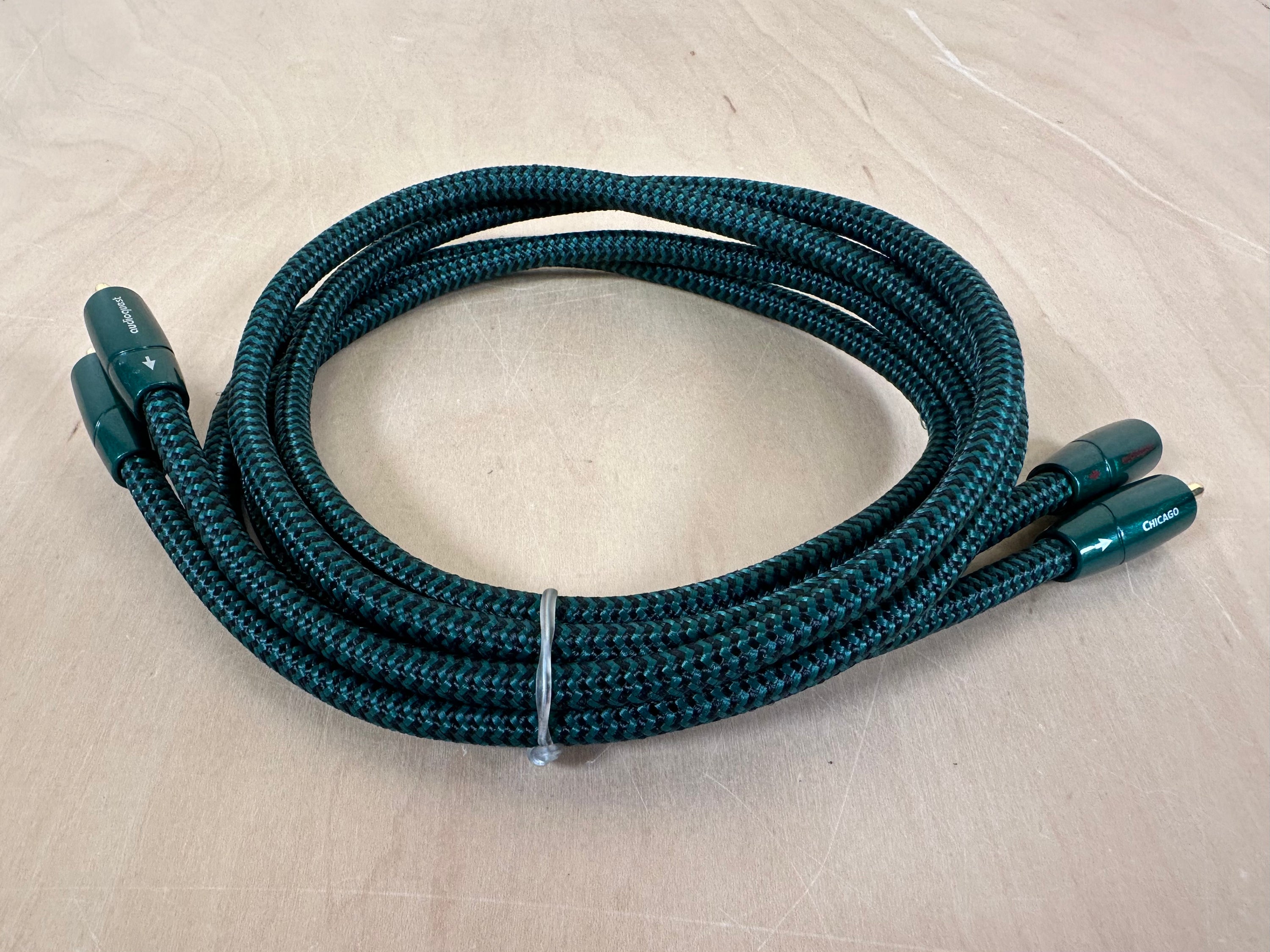 AudioQuest Chicago RCA Interconnects  1 Meter Pair