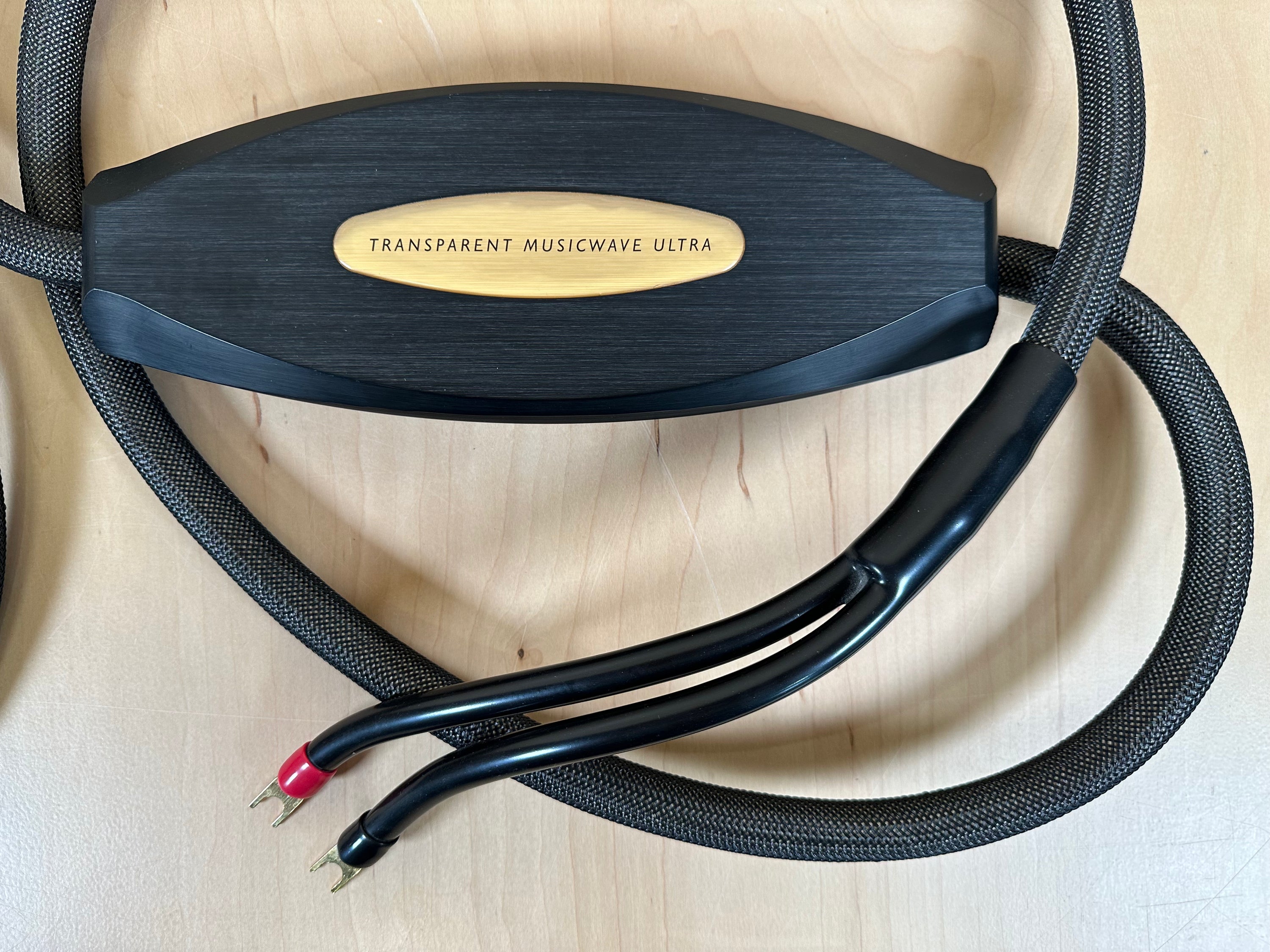 Transparent Audio Musicwave Ultra MM2 Speaker Cables 8 Feet