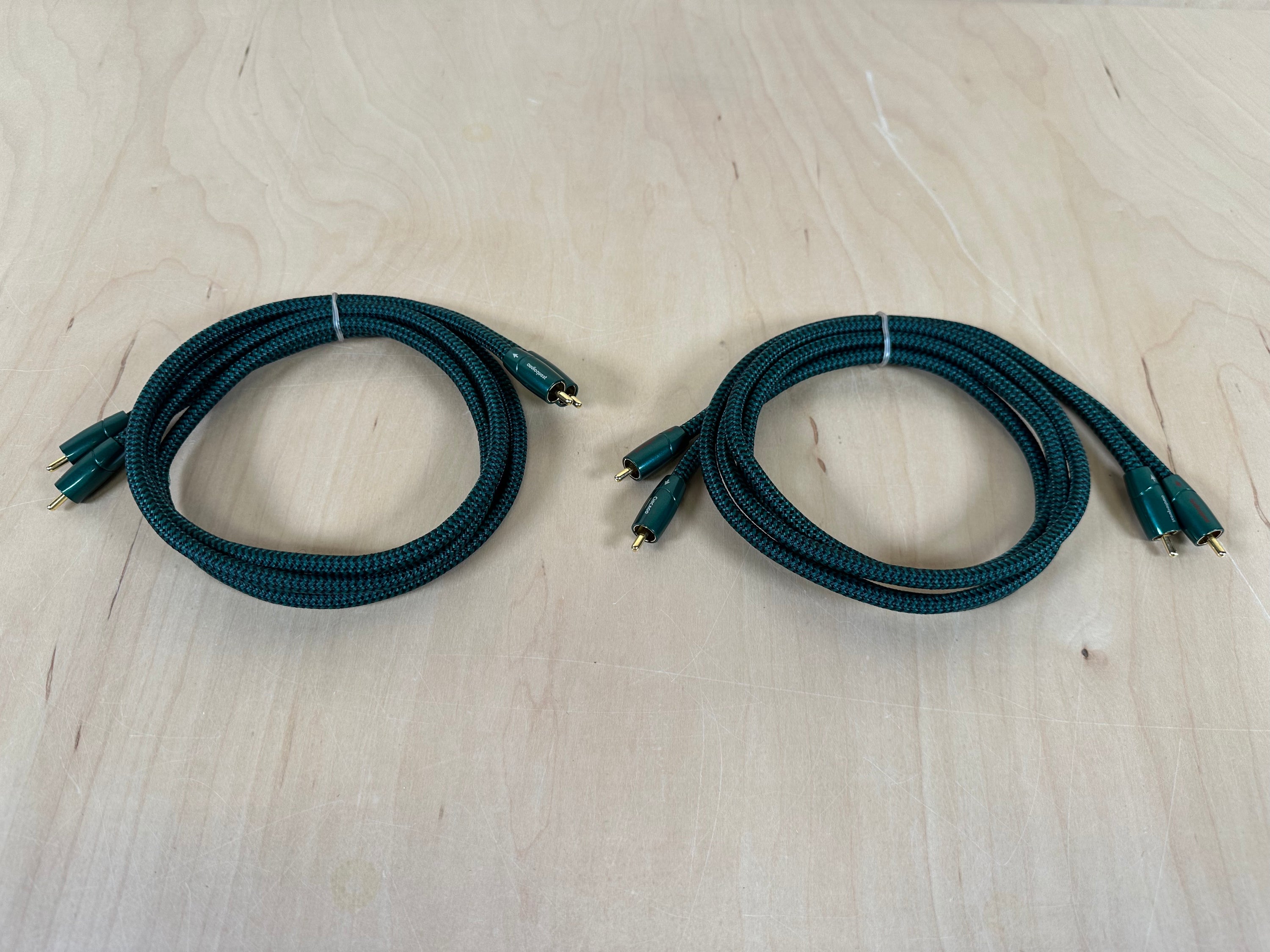 AudioQuest Chicago RCA Interconnects  1 Meter Pair