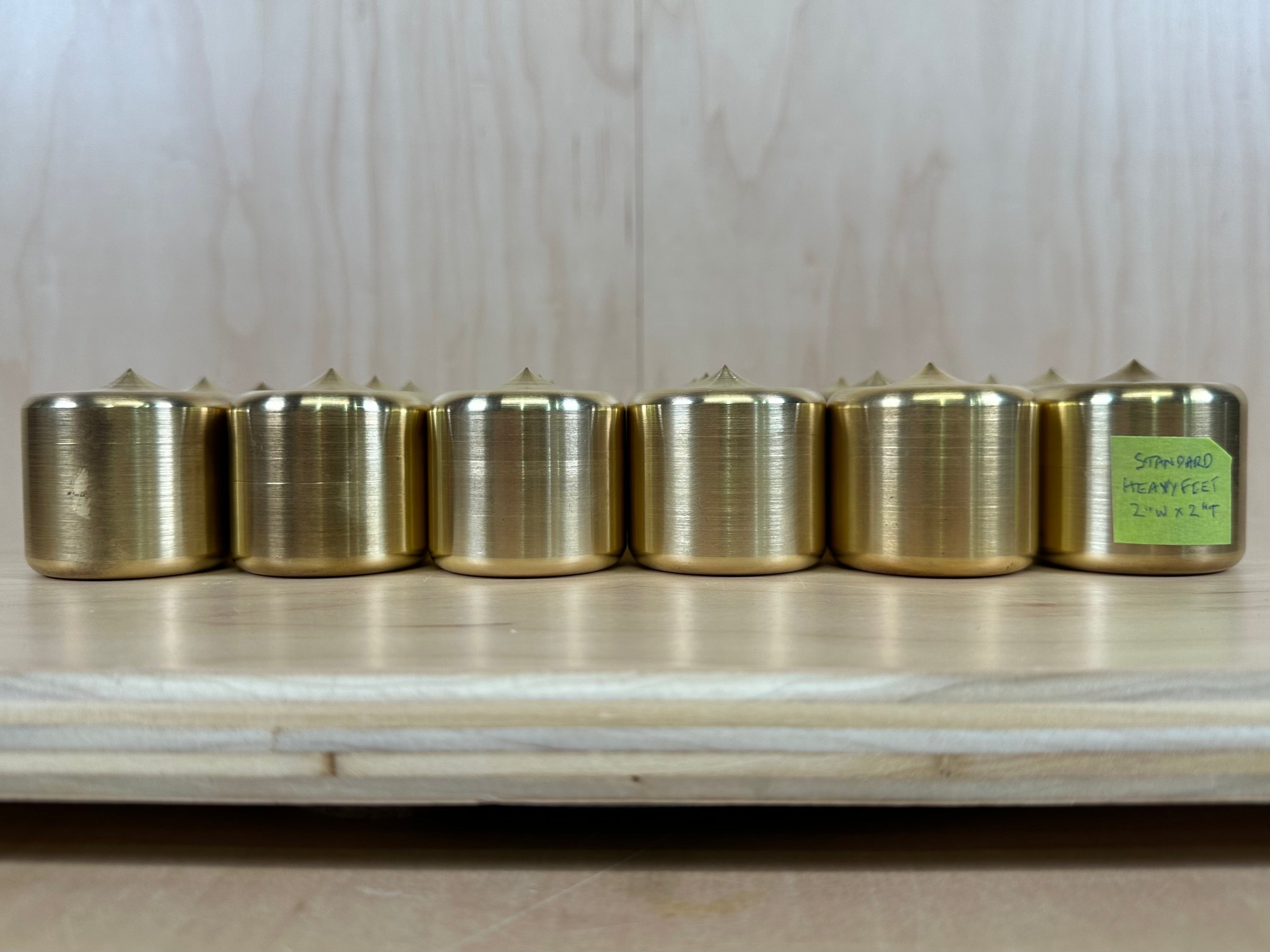 Mapleshade Audio Standard Heavy Feet Early version Set of Three
