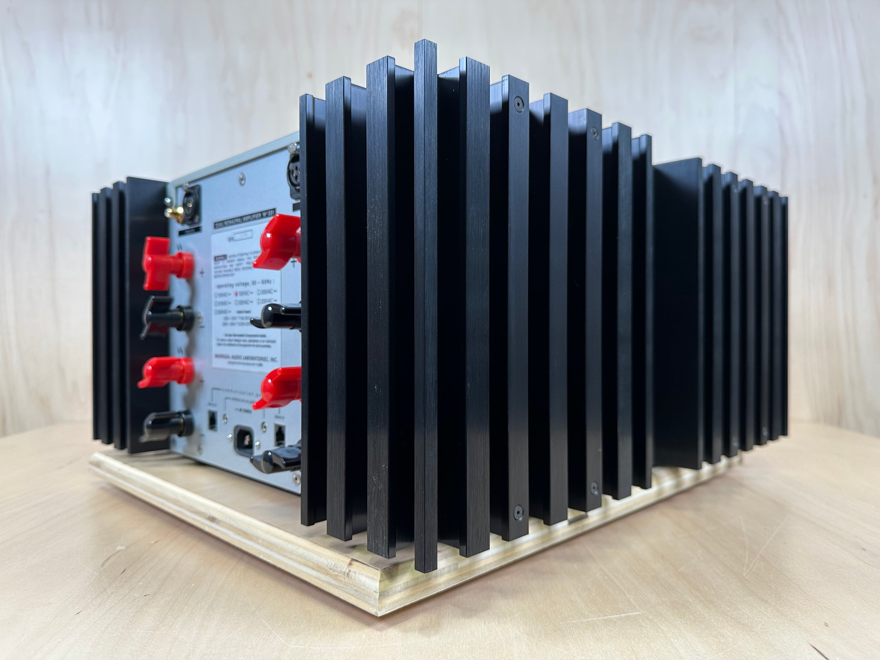 Mark Levinson 331 Dual Monaural Amplifier Recapped and Serviced