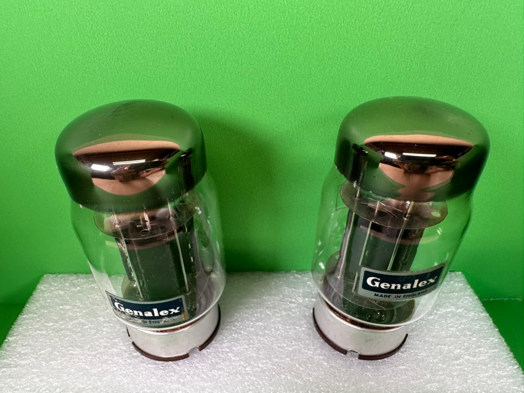 Genalex KT88 Tubes Pair Made in England Vintage