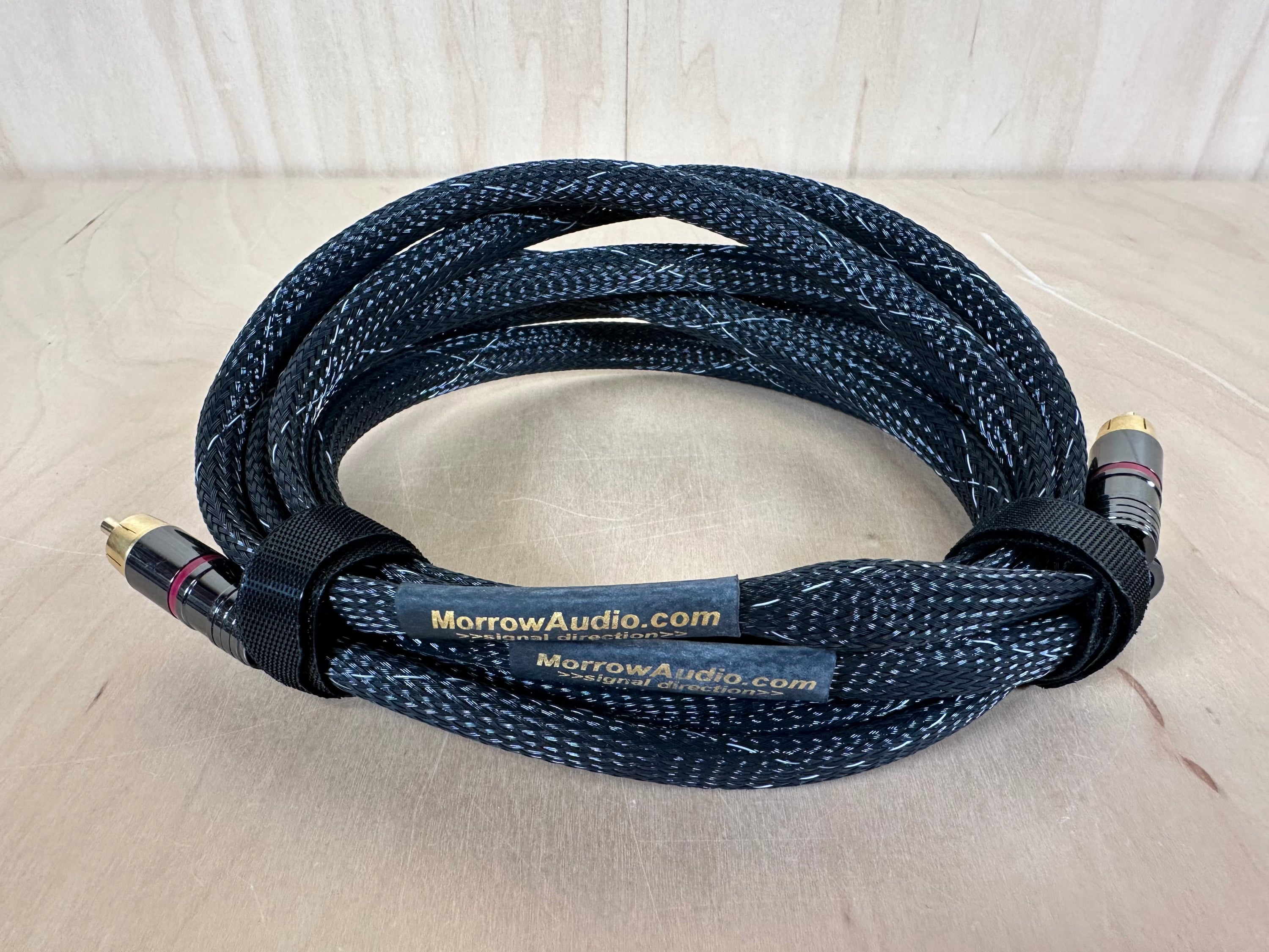 Morrow Audio MA-1 RCA Interconnects 1.5 meter