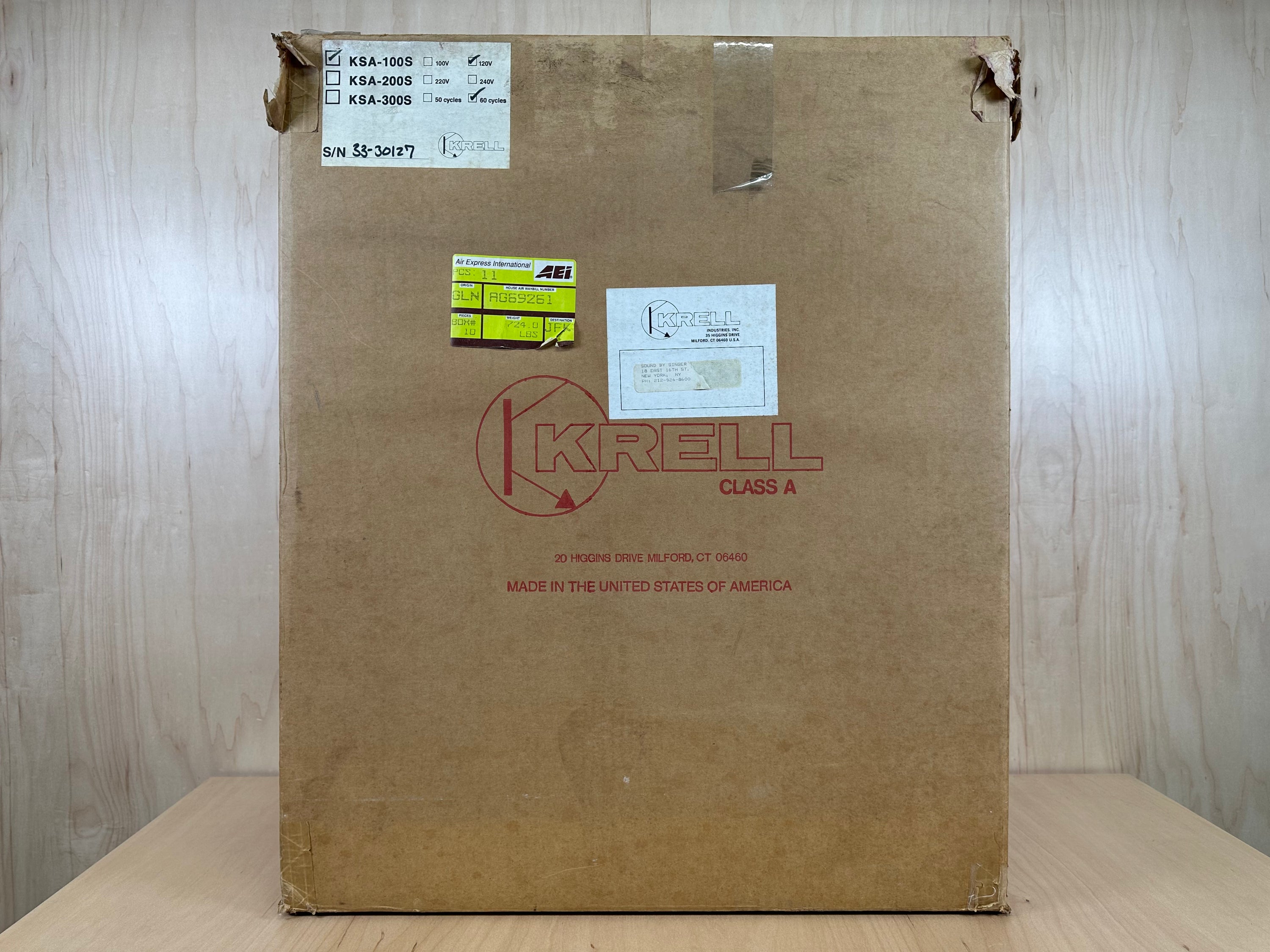 Krell KSA-200S Amplifier