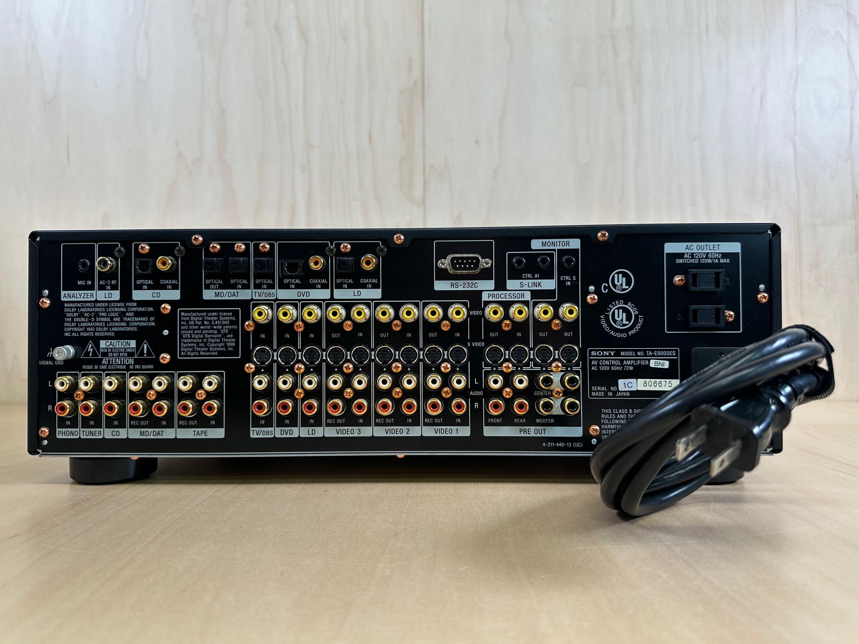 Sony TA-E9000ES AV Preamplifier