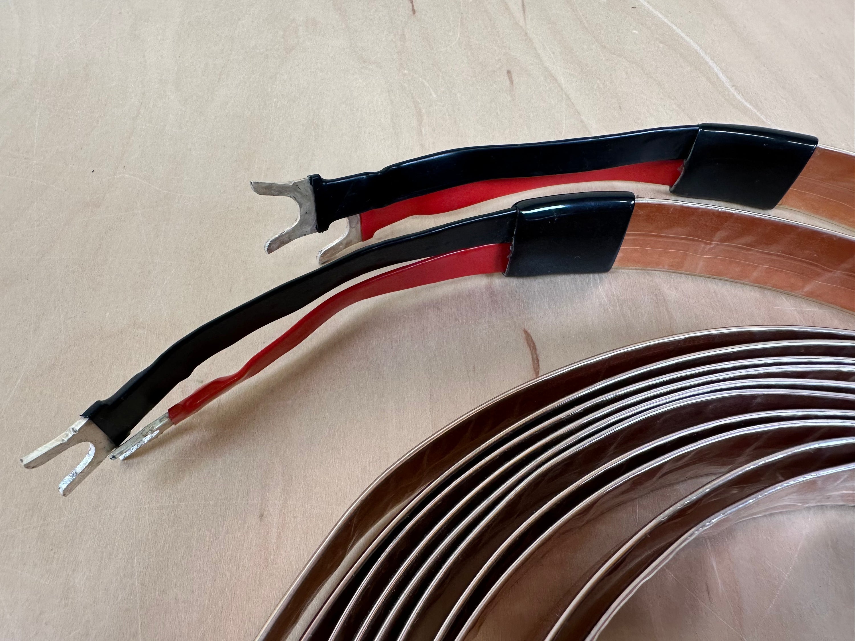 Alpha Core Goertz  MI 2 Veracity Biwire Speaker Cables 10' Pair w/Silver Spades