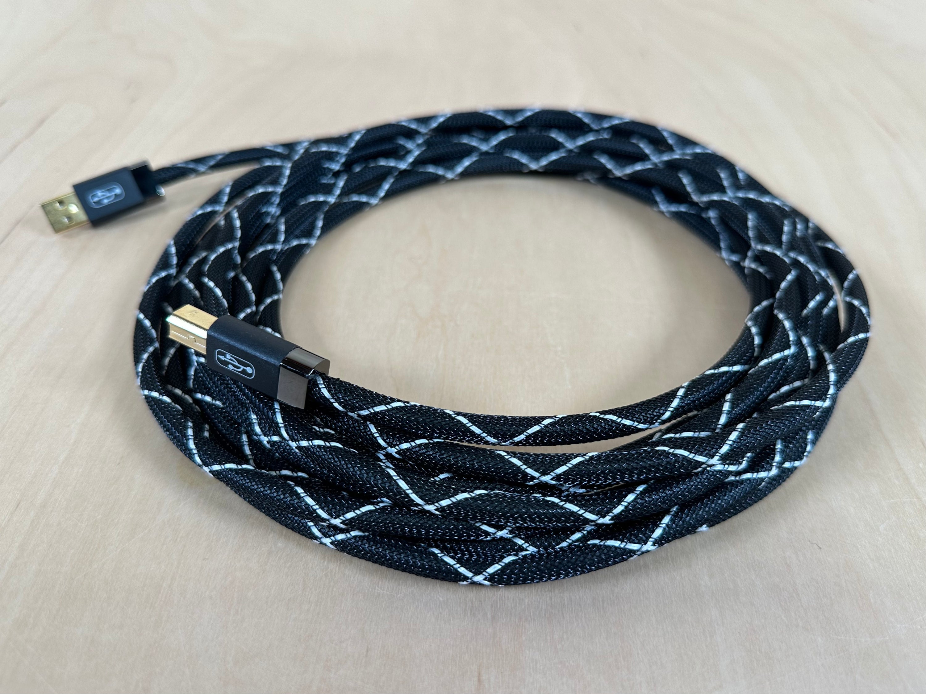 DH Labs Silver Sonic 5 Meter USB Cable