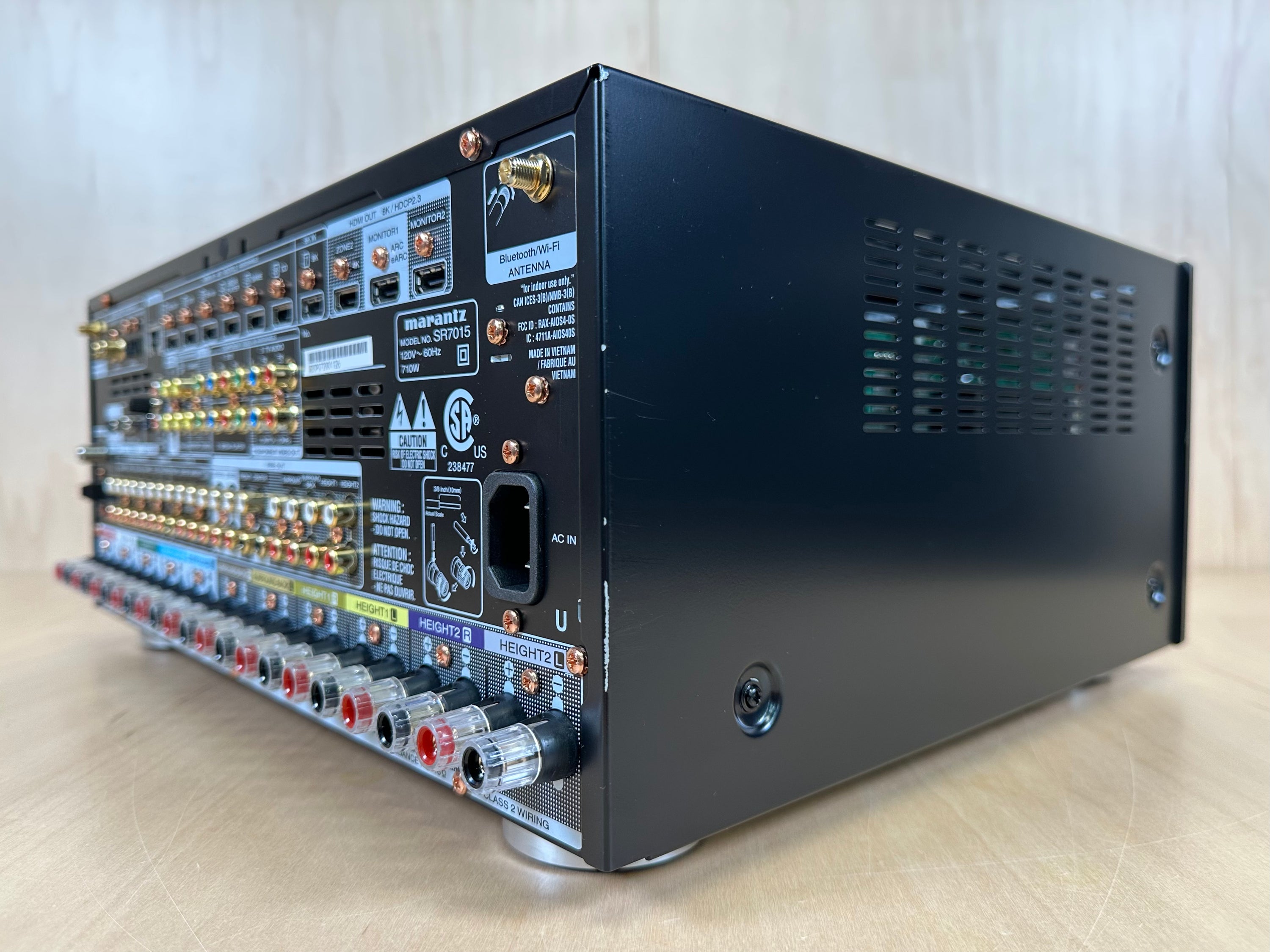 Marantz SR7015 9.2 Channel AV Surround Receiver w/Remote Bundle