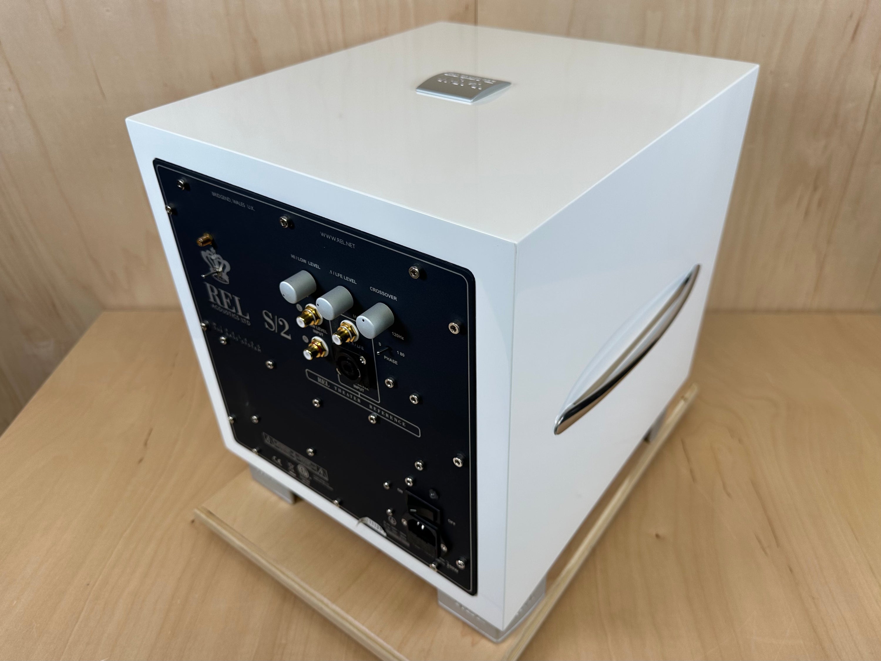 REL Acoustics S/2 10" Powered Subwoofer w/Box Gloss White