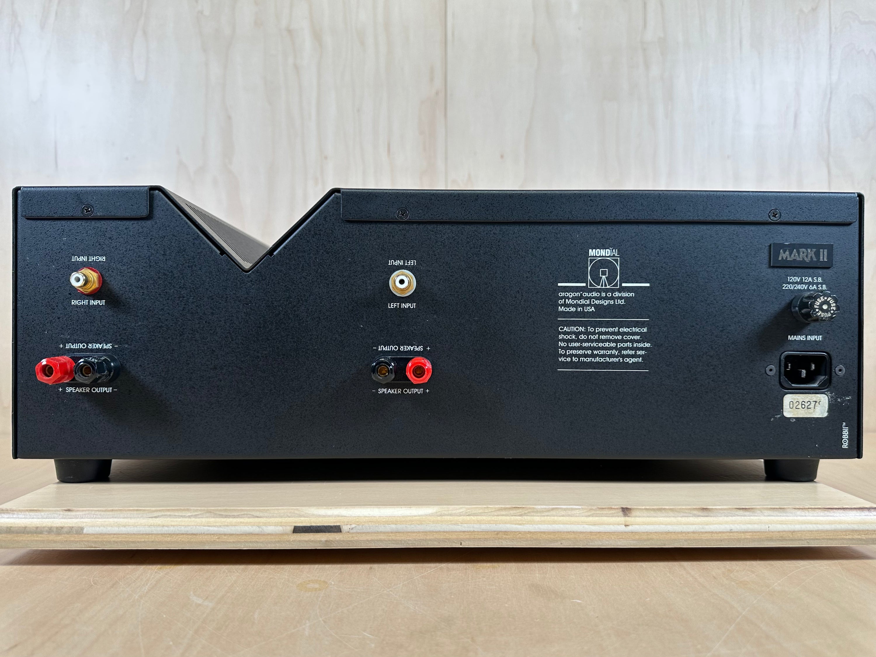 Aragon 4004 Mark II Dual Mono Power Amplifier