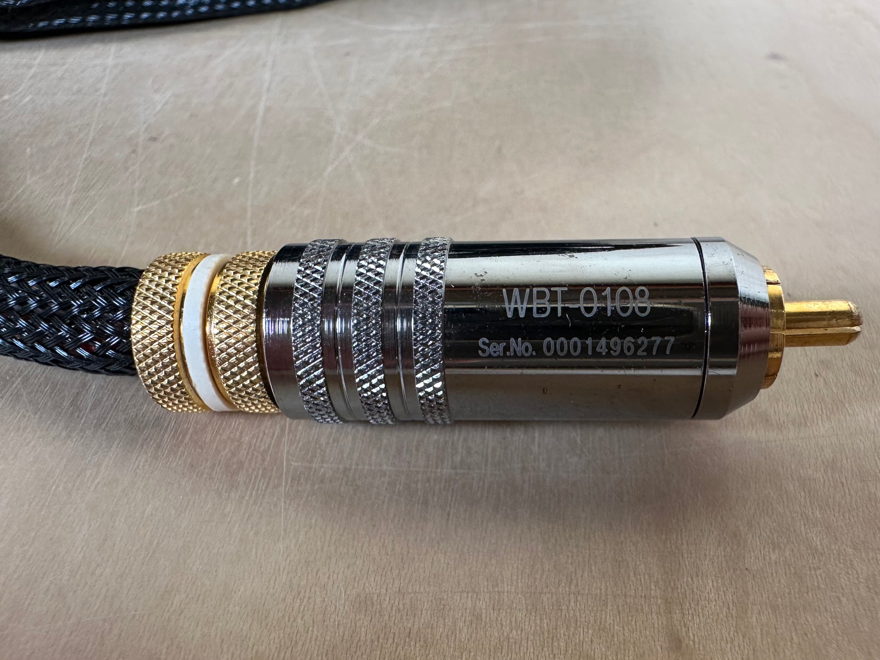Kimber Kable Hero RCA Interconnects w/WBT-0108 Connectors 8 Meter Pair