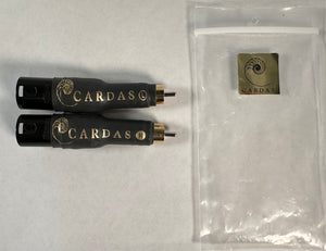 Cardas Male XLR to RCA Plug Adapter Pair