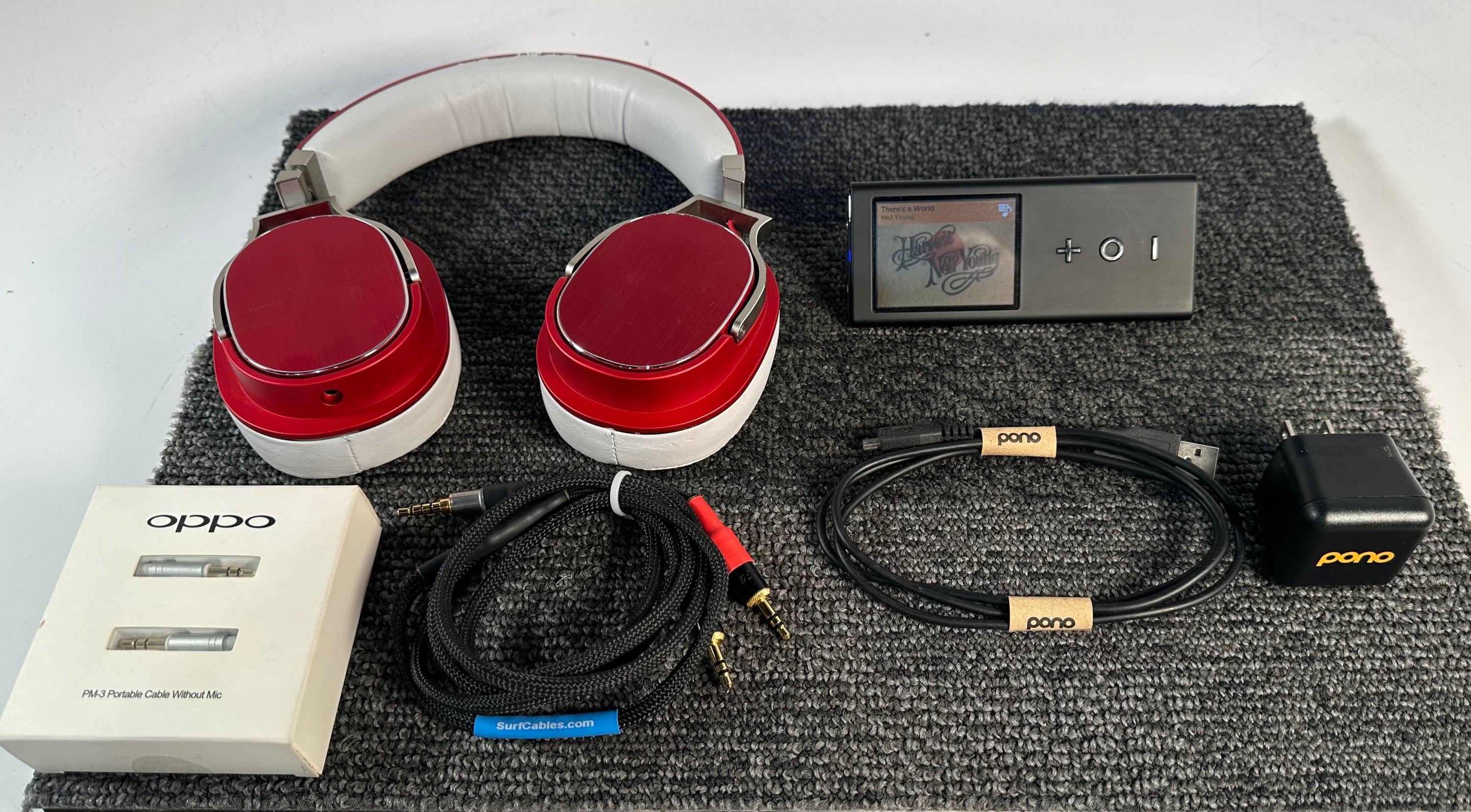 Oppo PM3 Planar Magnetic Headphones Pono Bundle w/Balanced Cable