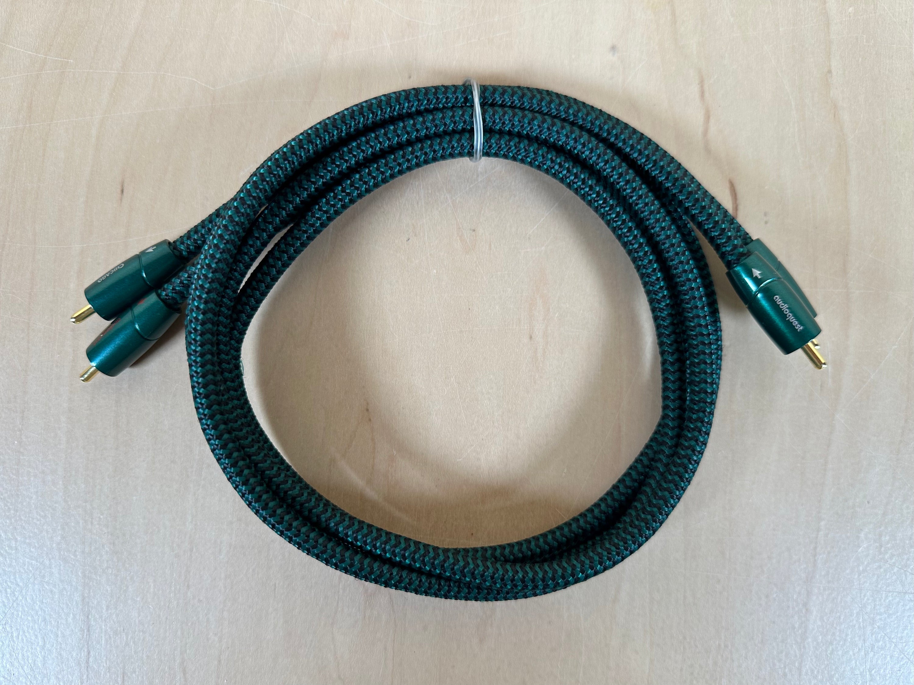 AudioQuest Chicago RCA Interconnects  1 Meter Pair