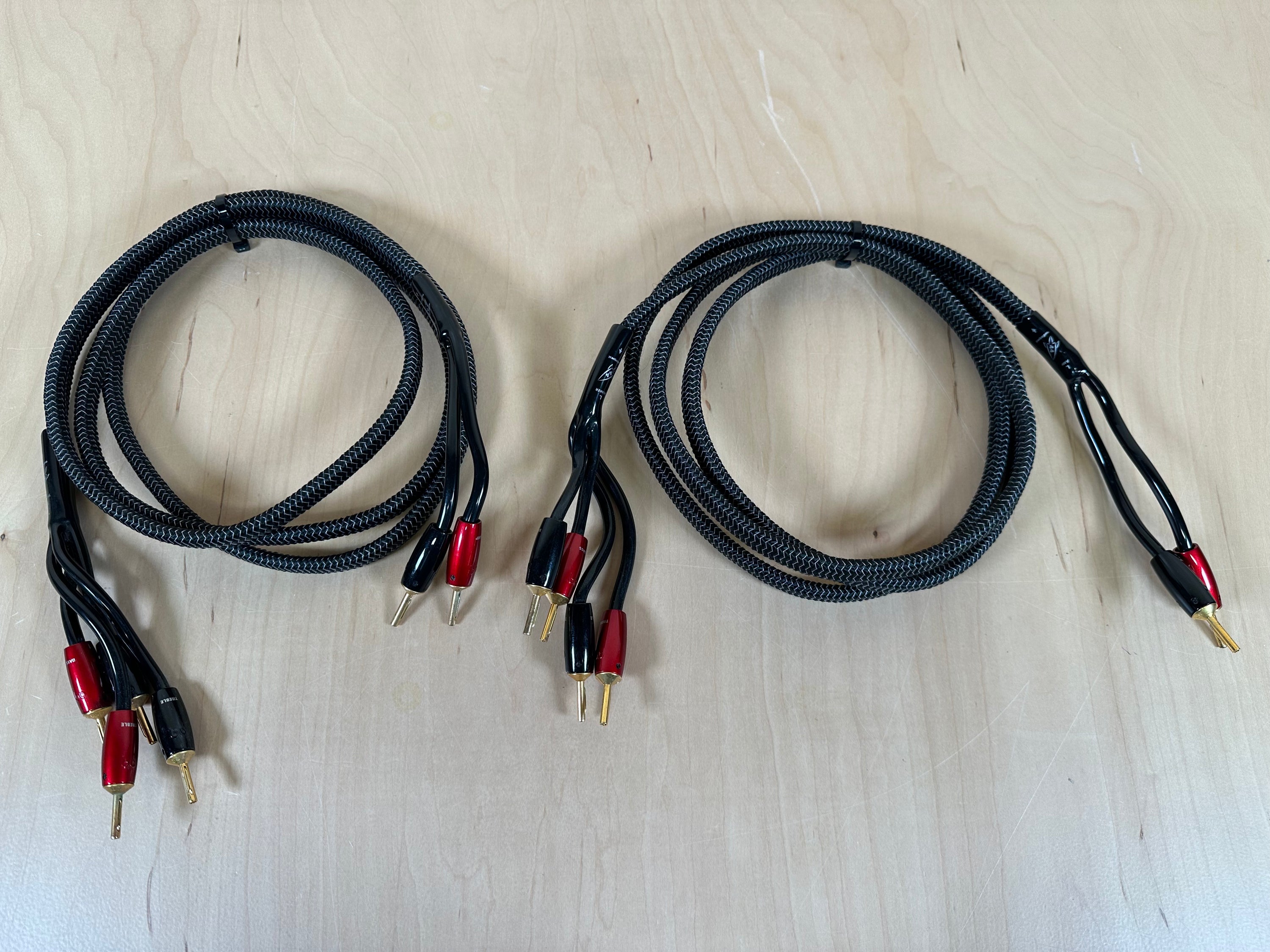 AudioQuest Rocket 44 Bi-Wire 8' Speaker Cables