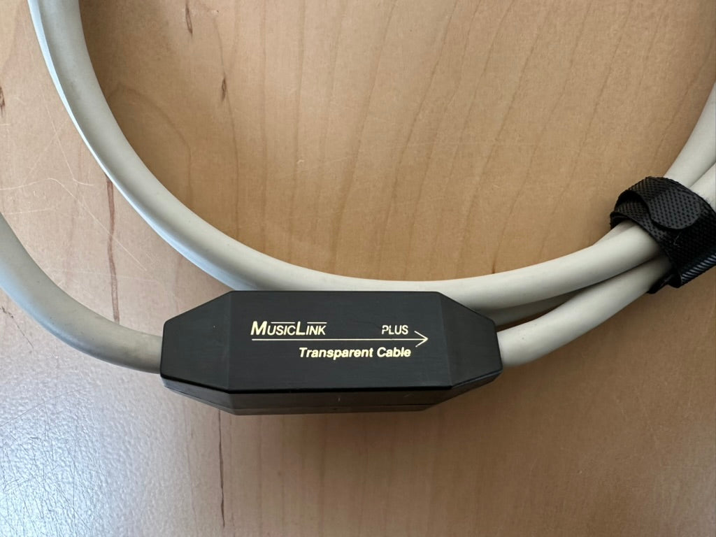 Transparent MusicLink Plus RCA Interconnects 1.5 meters
