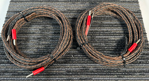 Kimber Kable 8PR Black & Brown Speaker Cables 8'