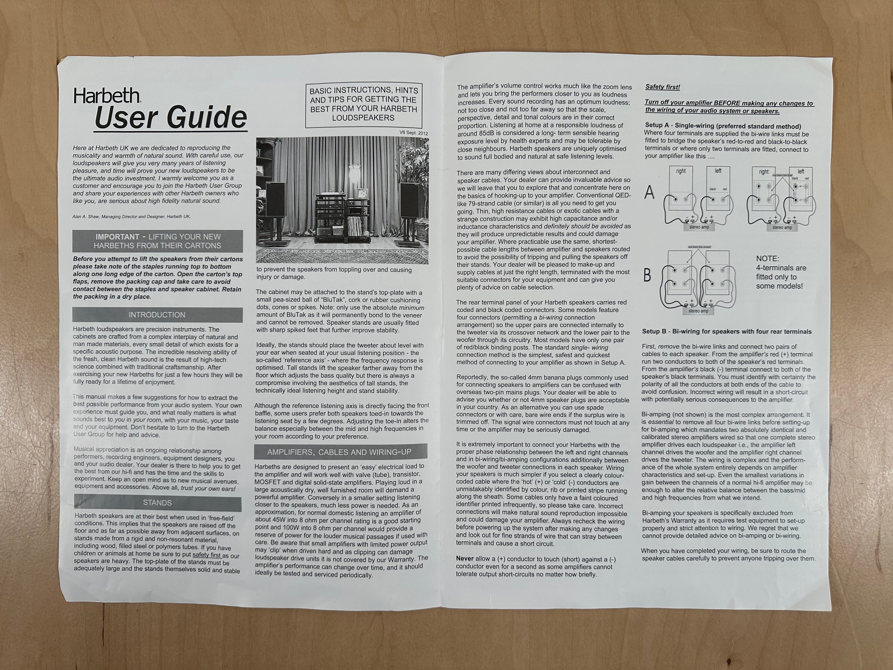 Harbeth P3ESR XD Olive Speakers w/Box