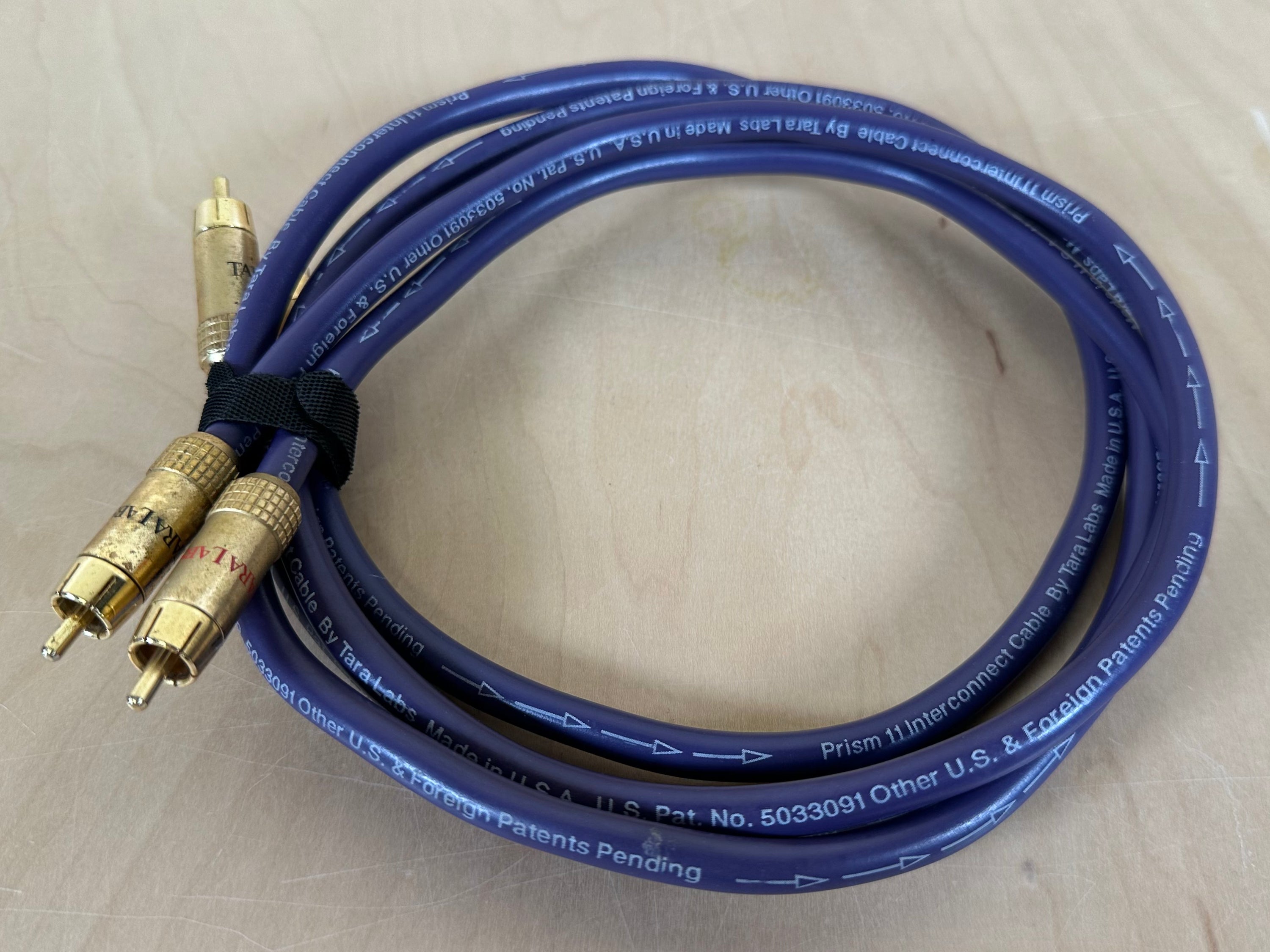 Tara Labs Prism 11 Interconnects 1 meter pair