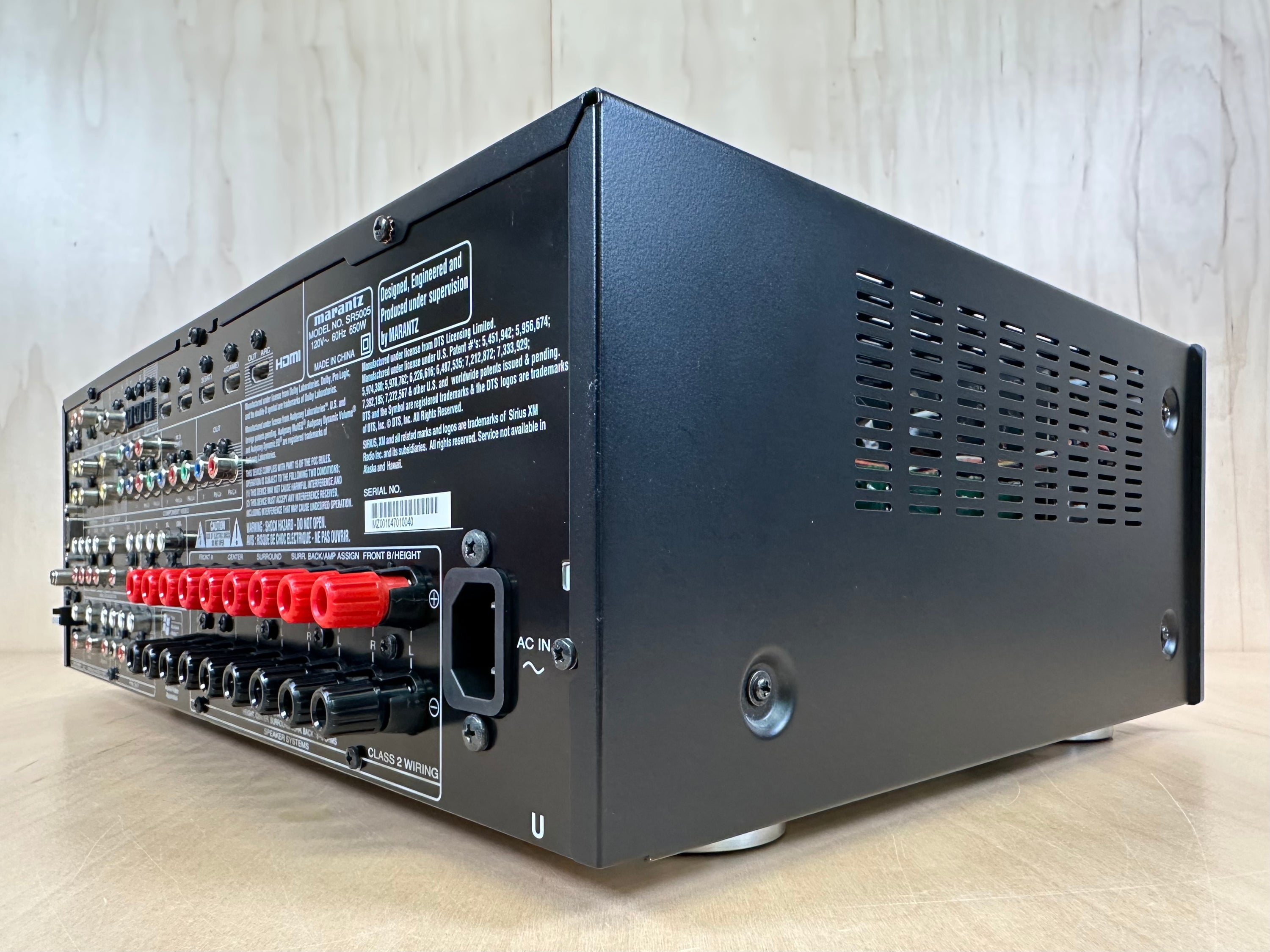 Marantz SR5005 AV Receiver Bundle