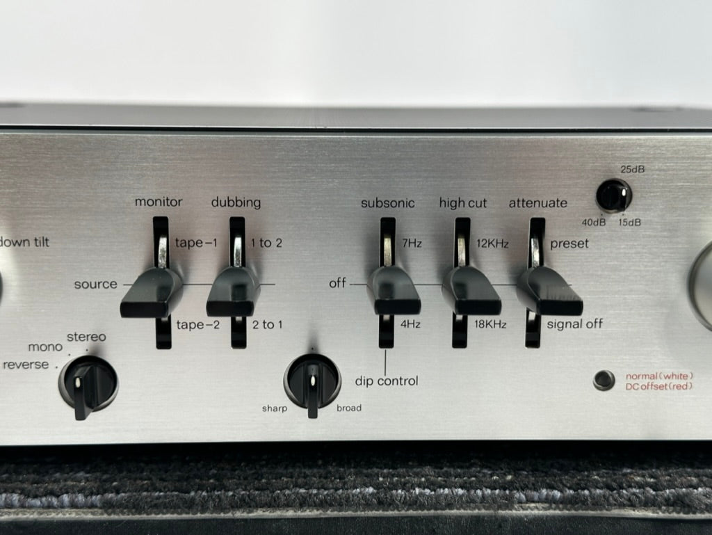 Luxman 5C50 DC Preamplifier Serviced and Re-Capped