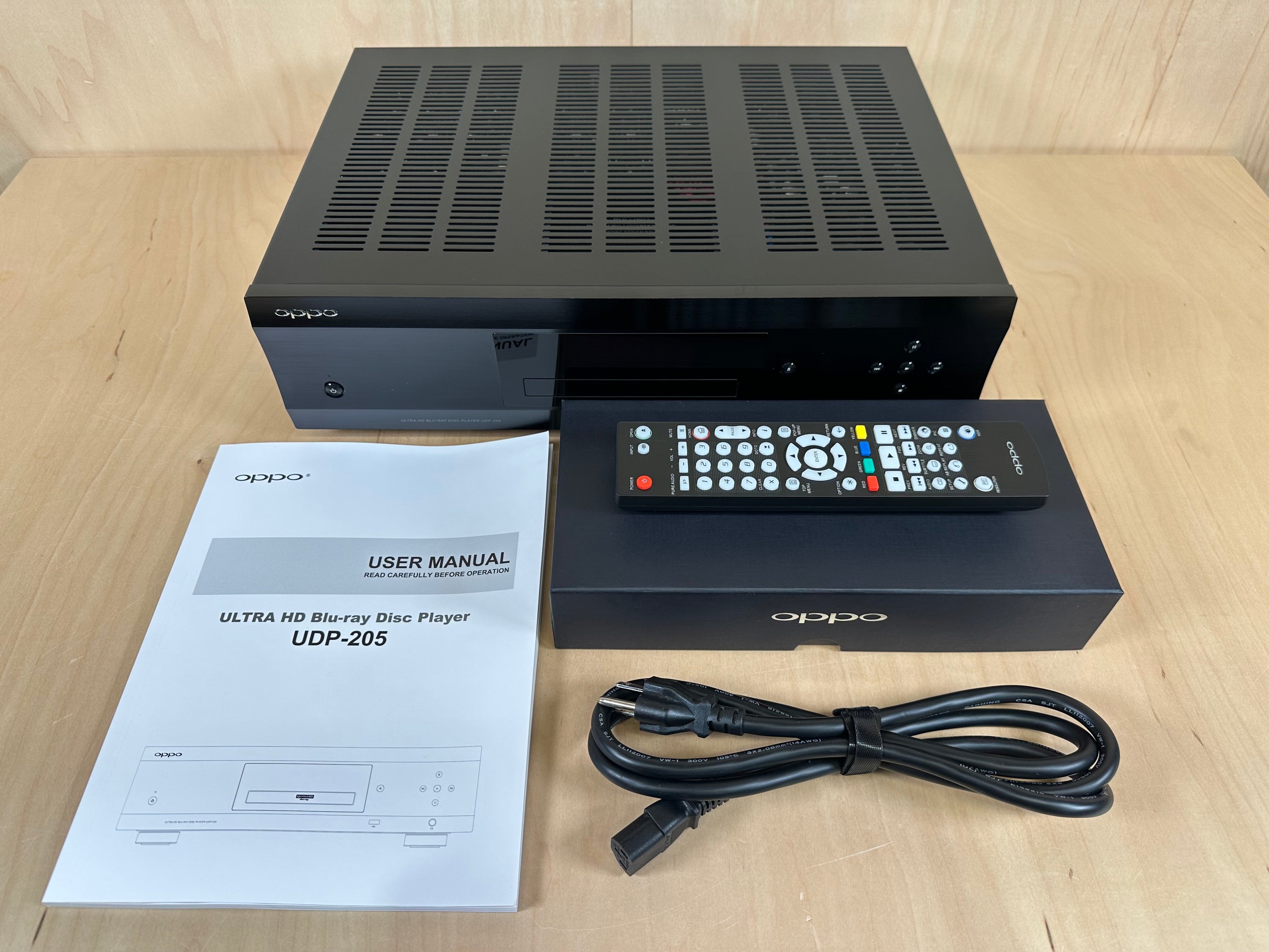 OPPO UDP-205 4K UltraHD AUDIOPHILE SACD Blu-Ray DVD Player