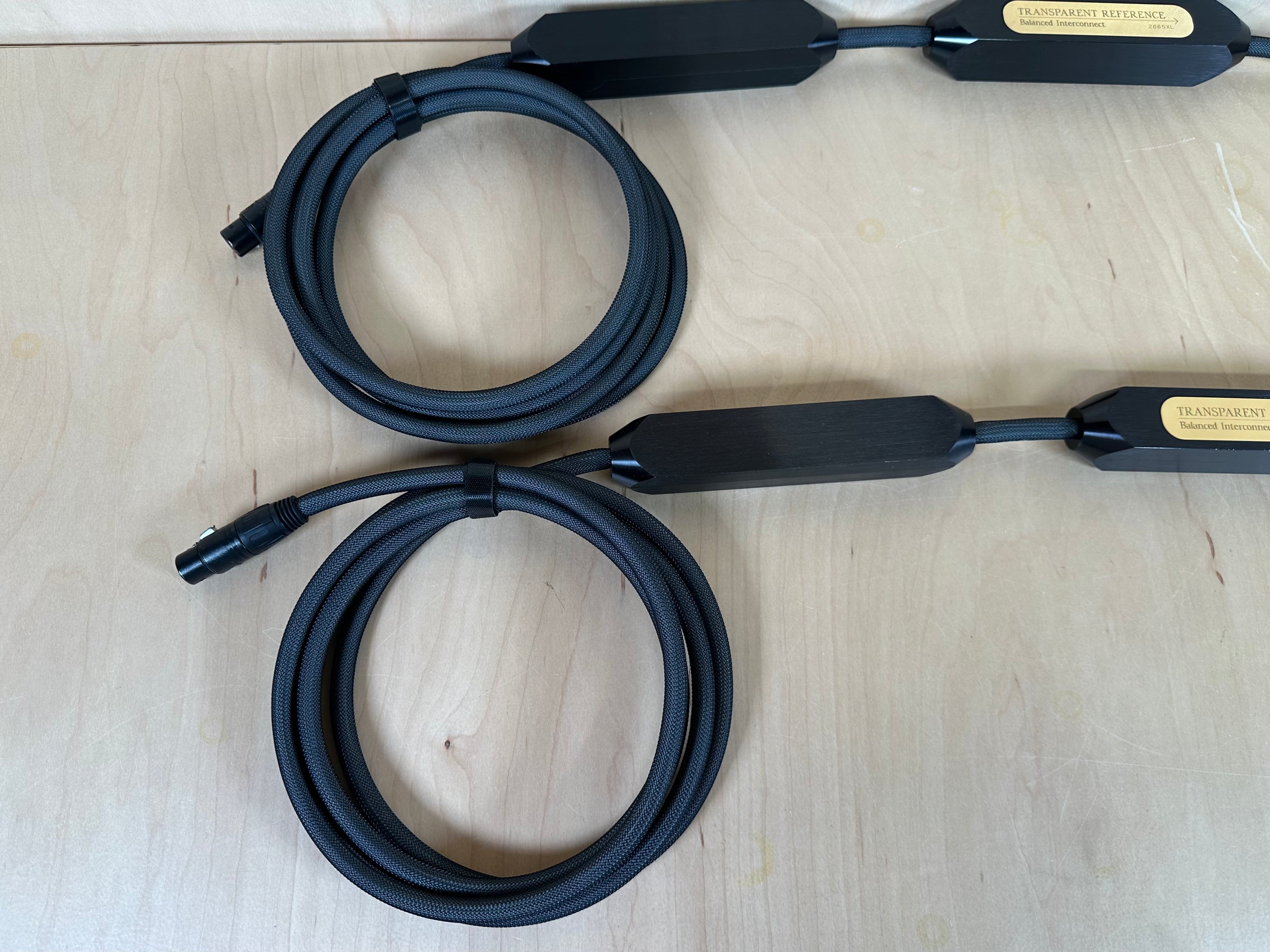 Transparent Audio Reference XL Balanced (XLR) 3 meter Interconnects