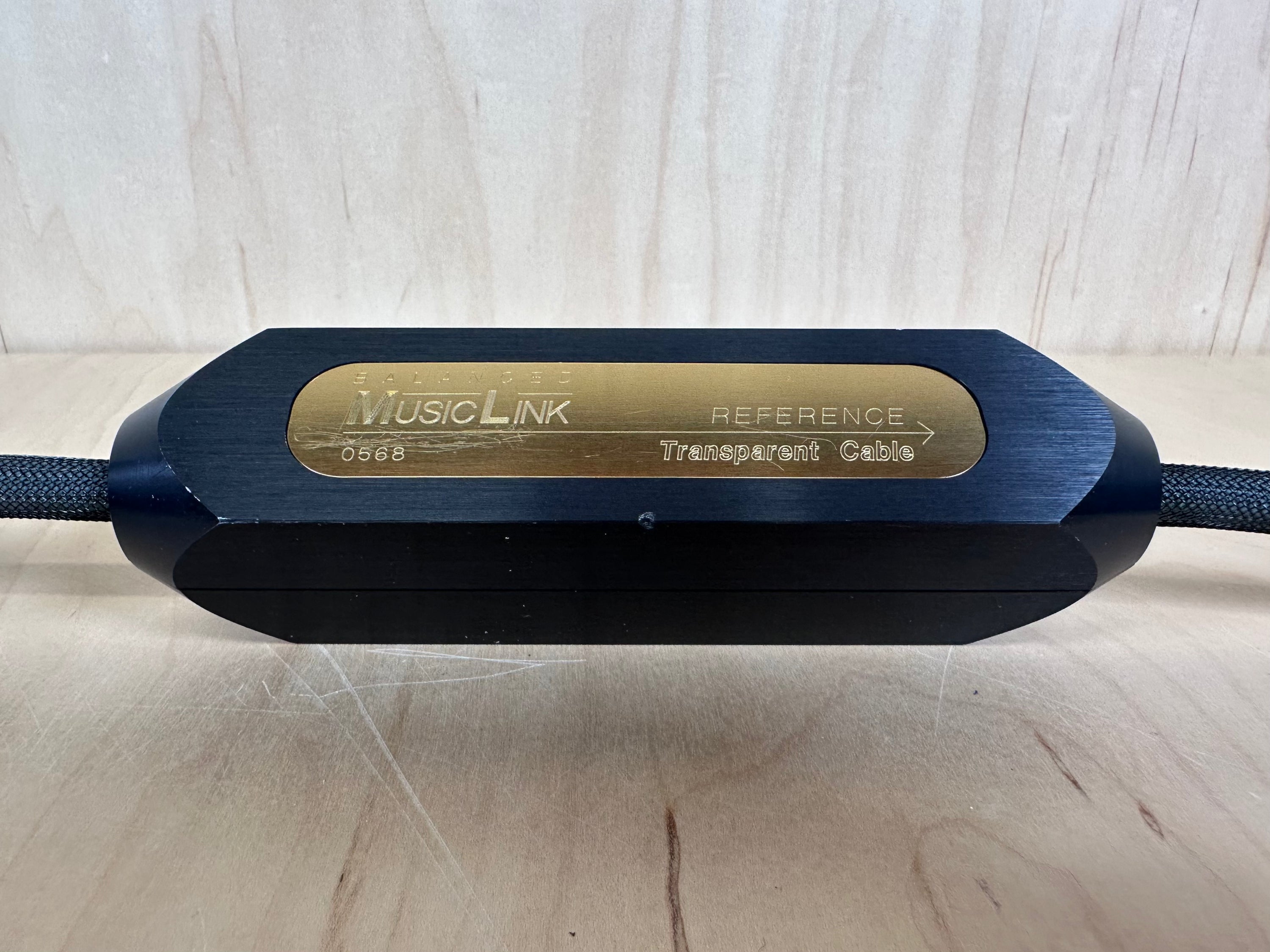 Transparent Audio Musiclink Reference Balanced XLR 6 meter Interconnects