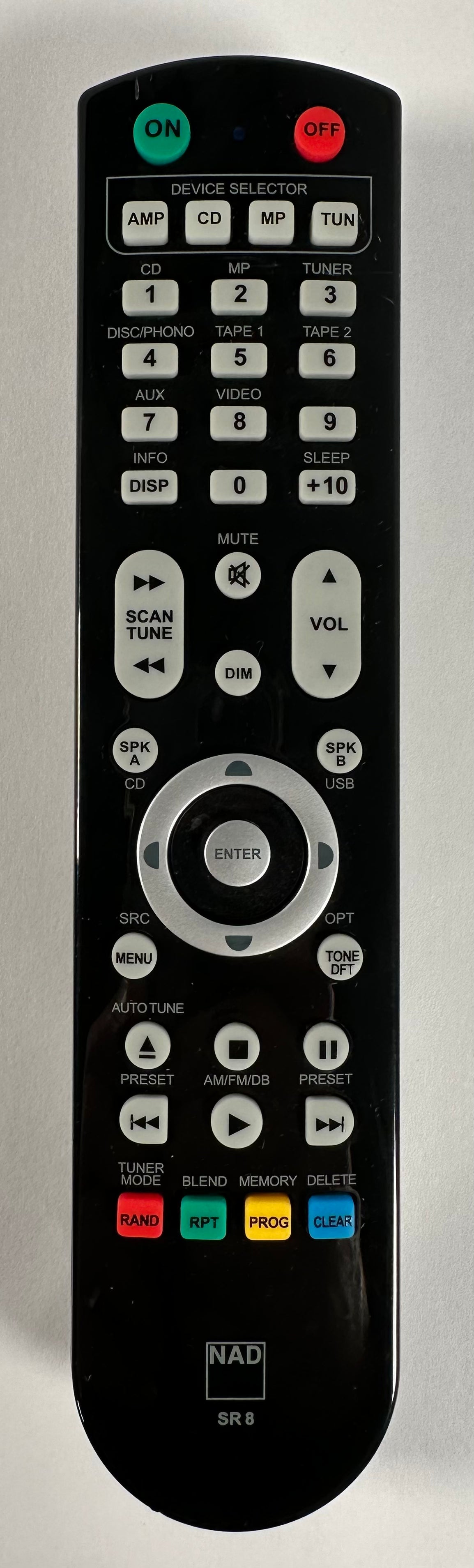 NAD SR8 Remote control